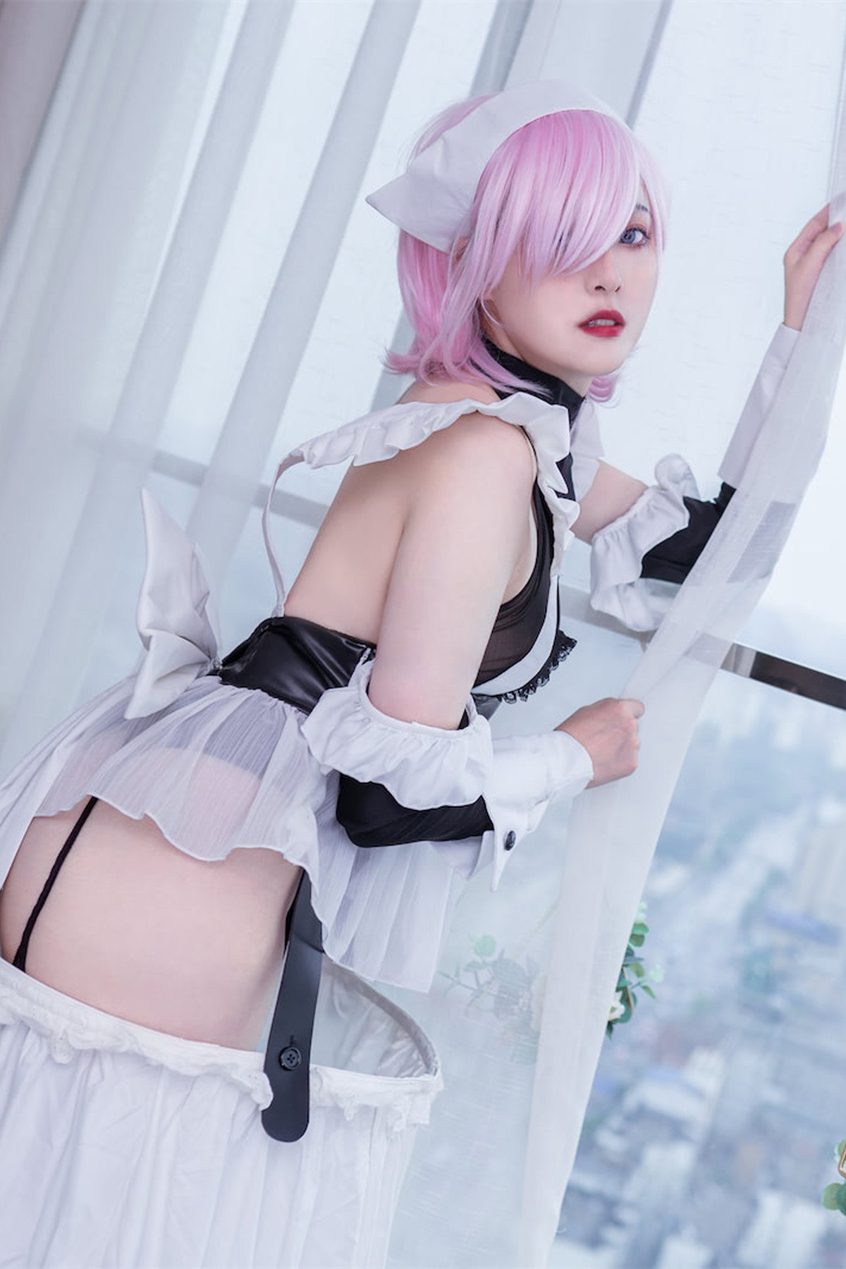 CosplayNatsuko夏夏子宫本武藏女仆实时更新