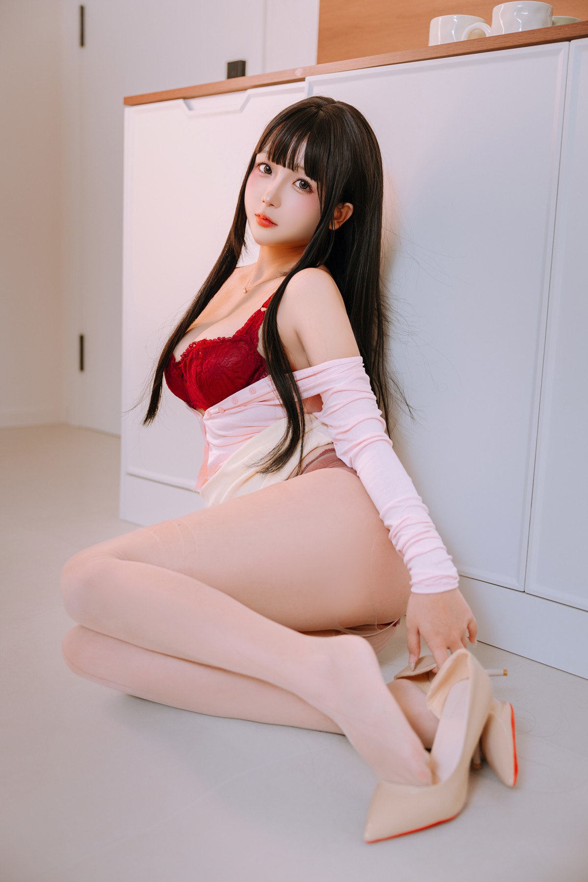 CosplayRinaijiao日奈娇茶水间Set01精品合集