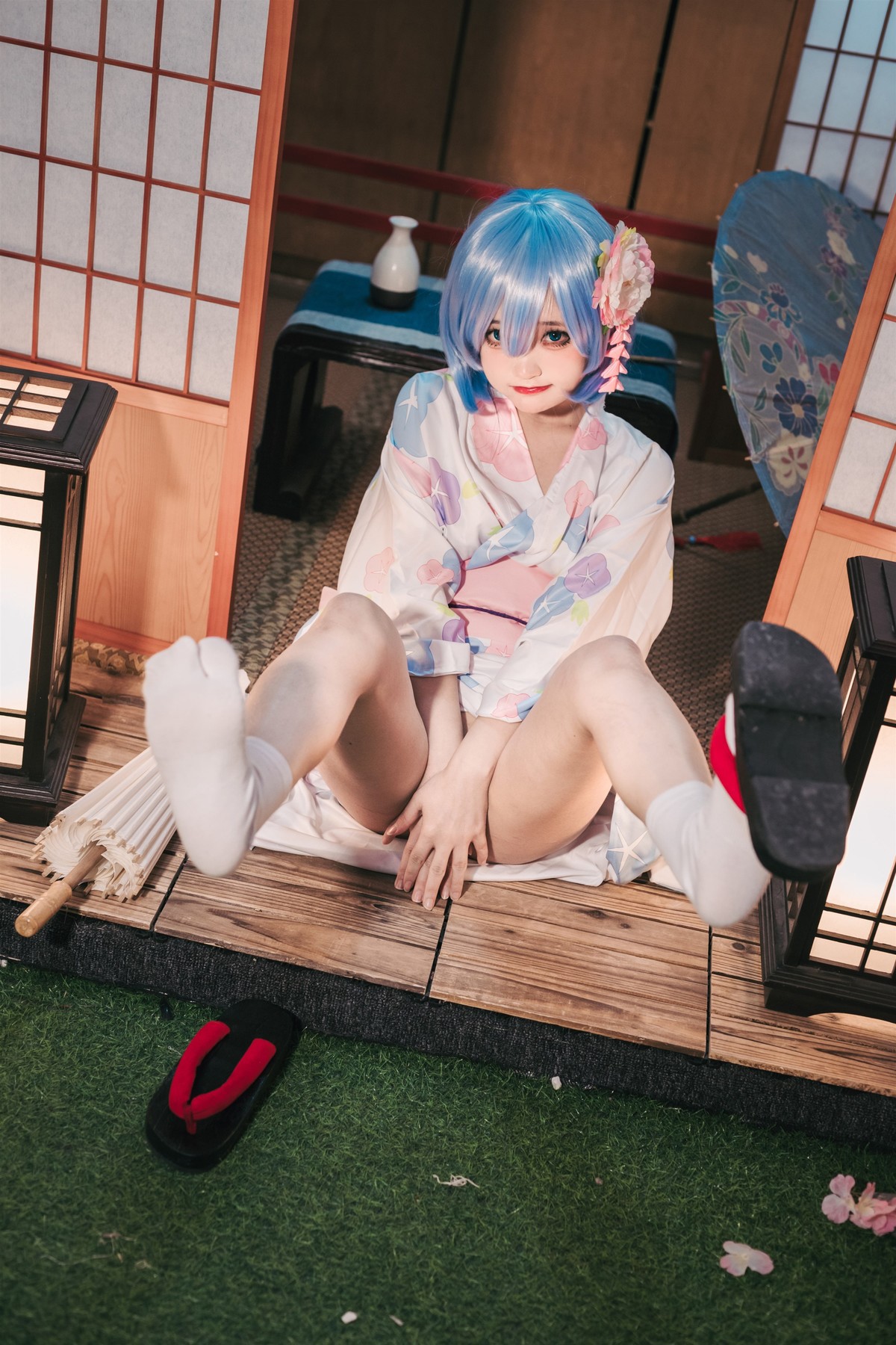 Cosplay神沢永莉蕾姆和风免费体验