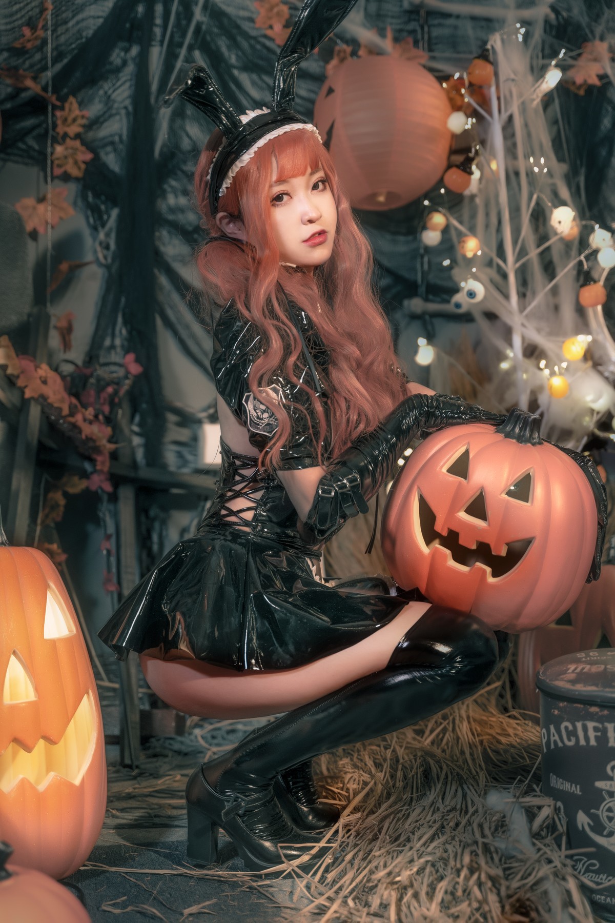 Cosplay奇行家狗崽漆皮兔女仆热门合集