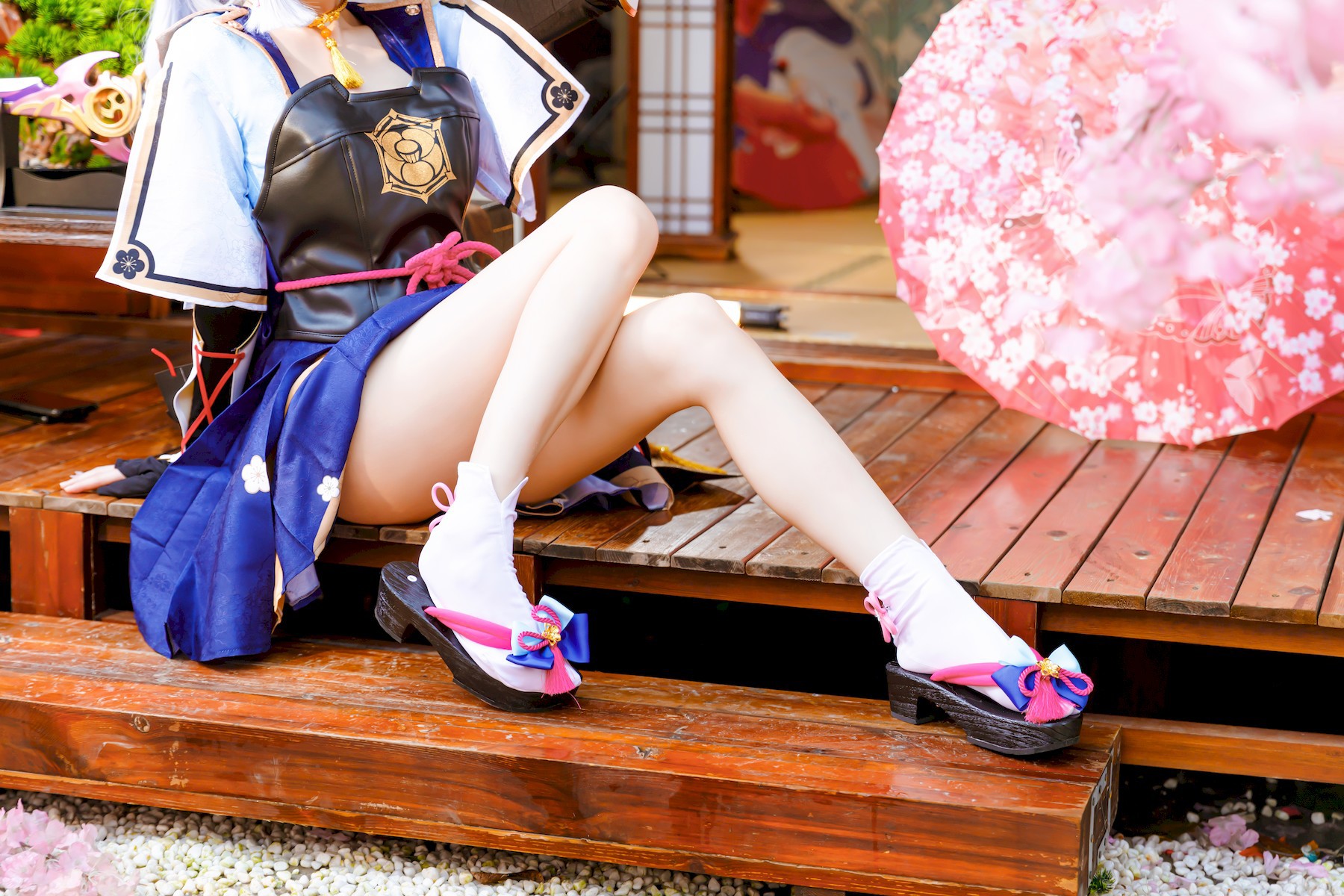 Cosplay桜桃喵神里绫华AyakaKamisato精修版