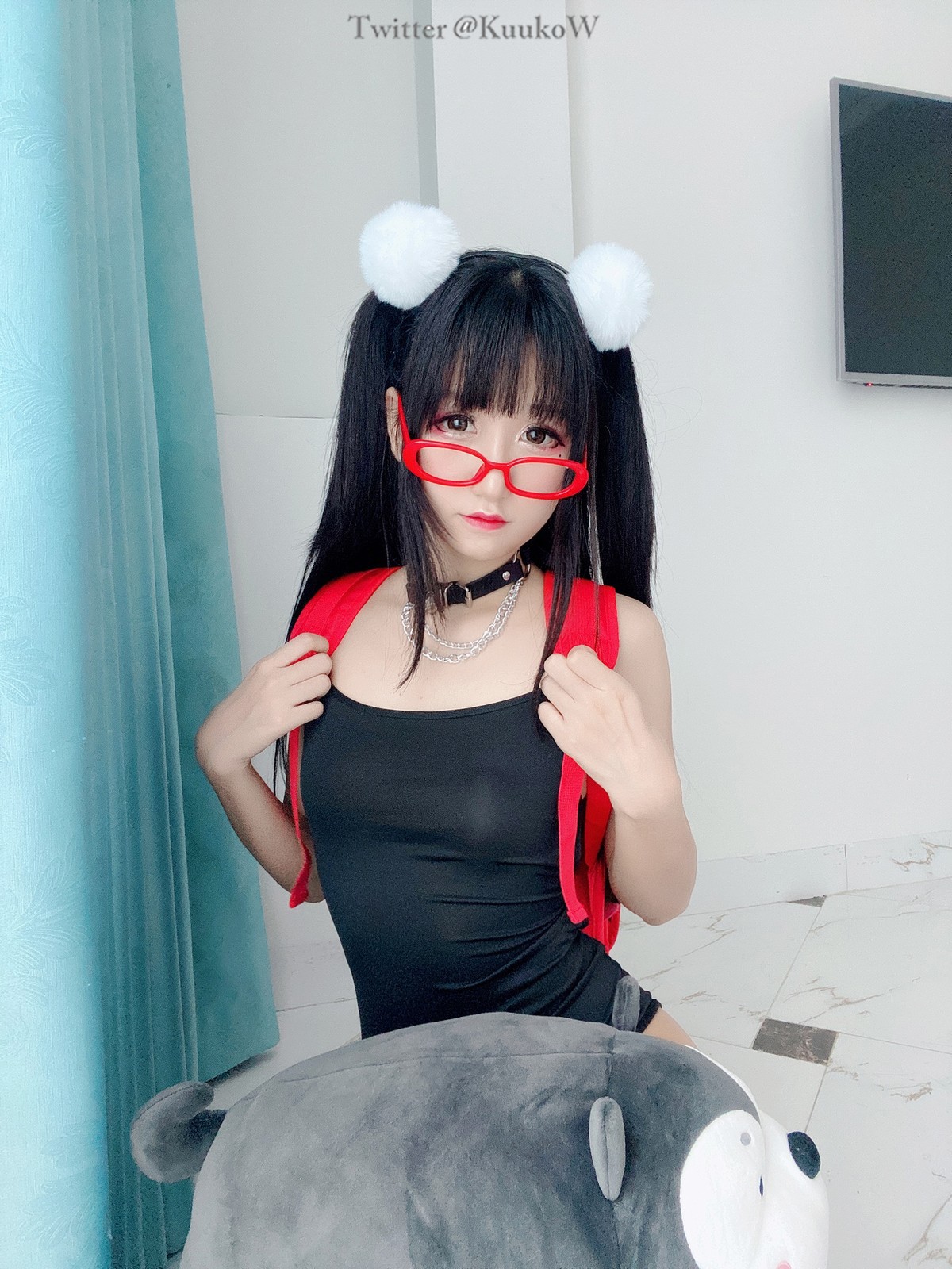 CosplayKuukoWクー子MeganeChan热门写真