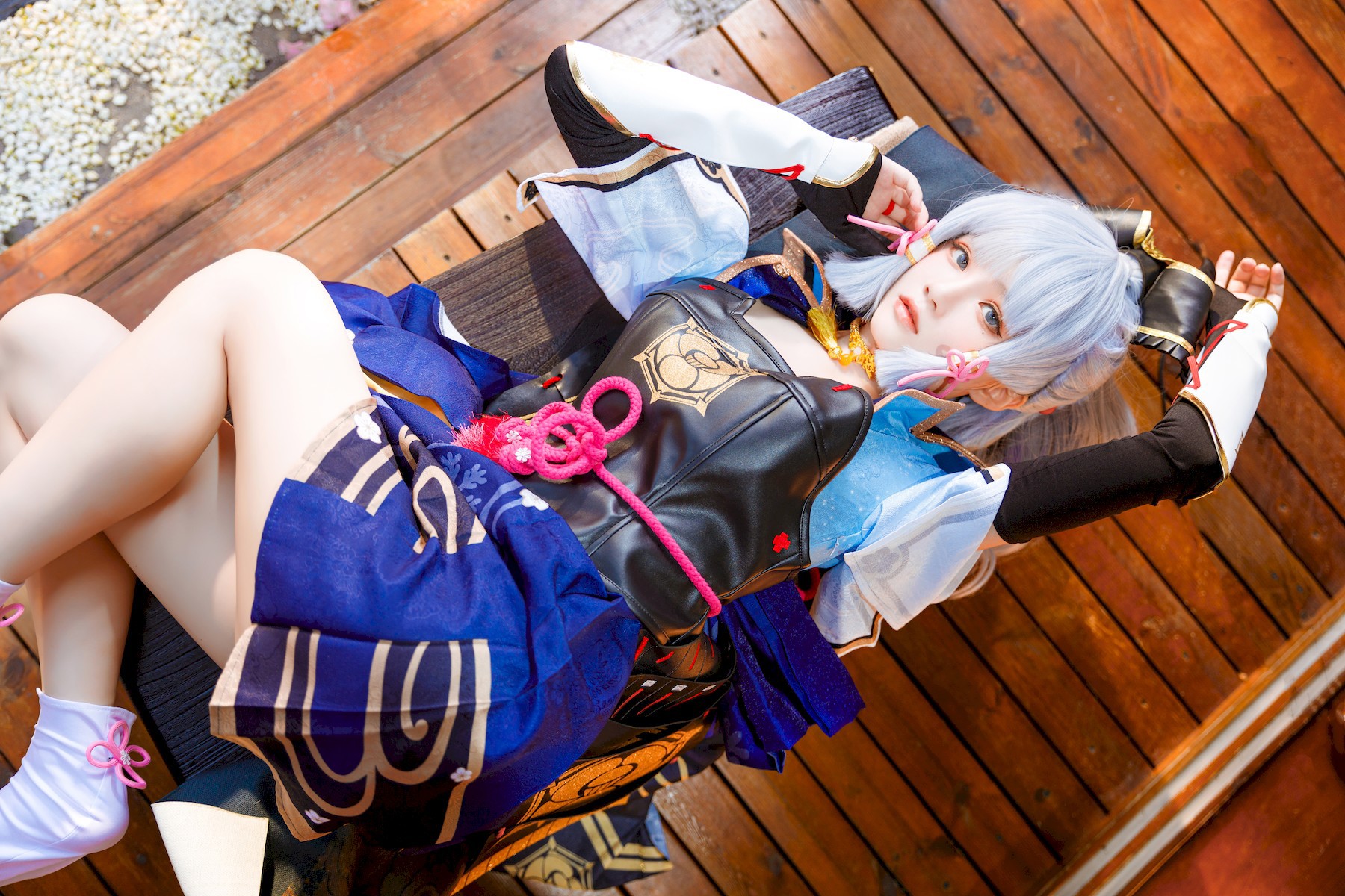 Cosplay桜桃喵神里绫华AyakaKamisato精修版