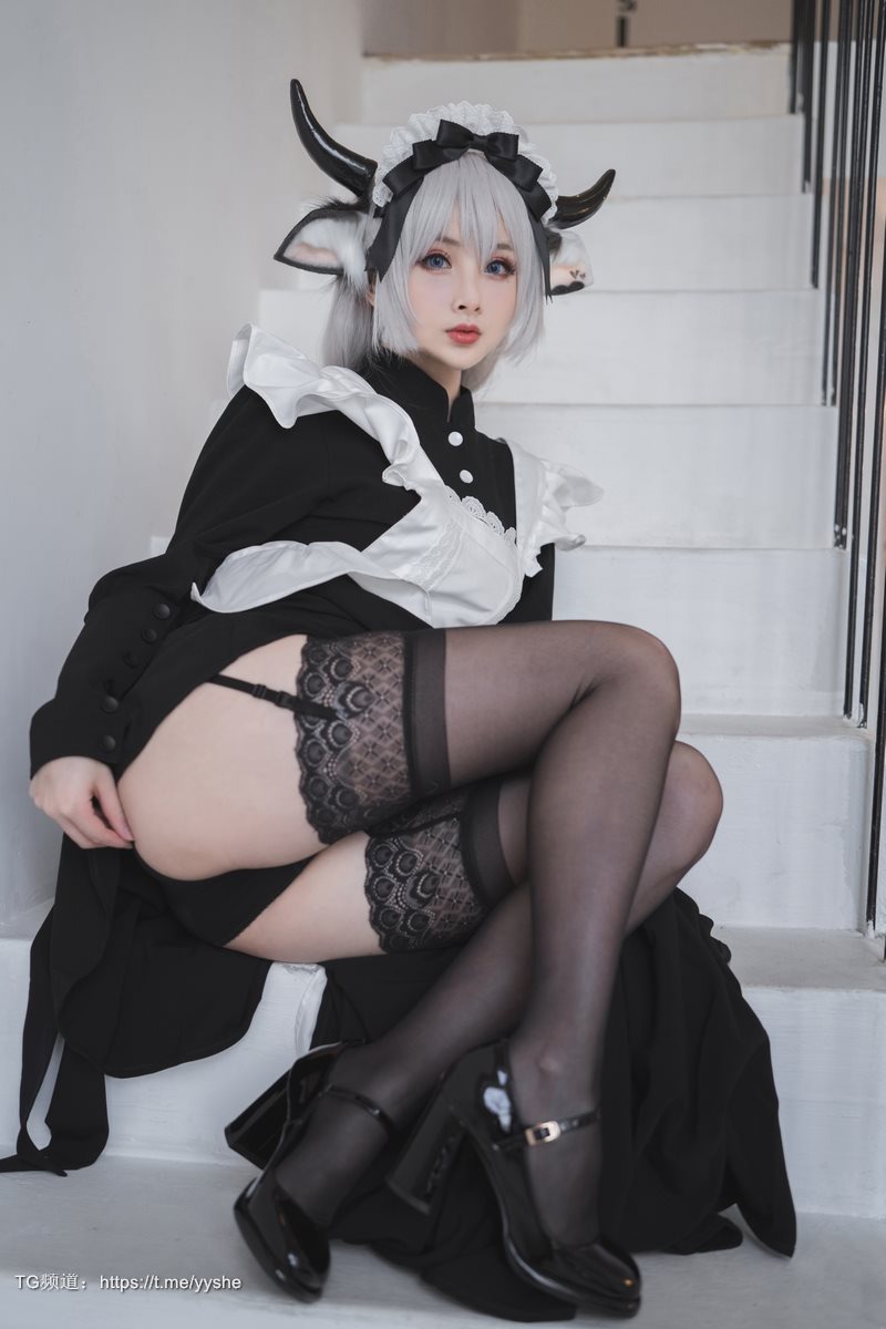 Cos凉凉子牛奶女仆45p每日必看