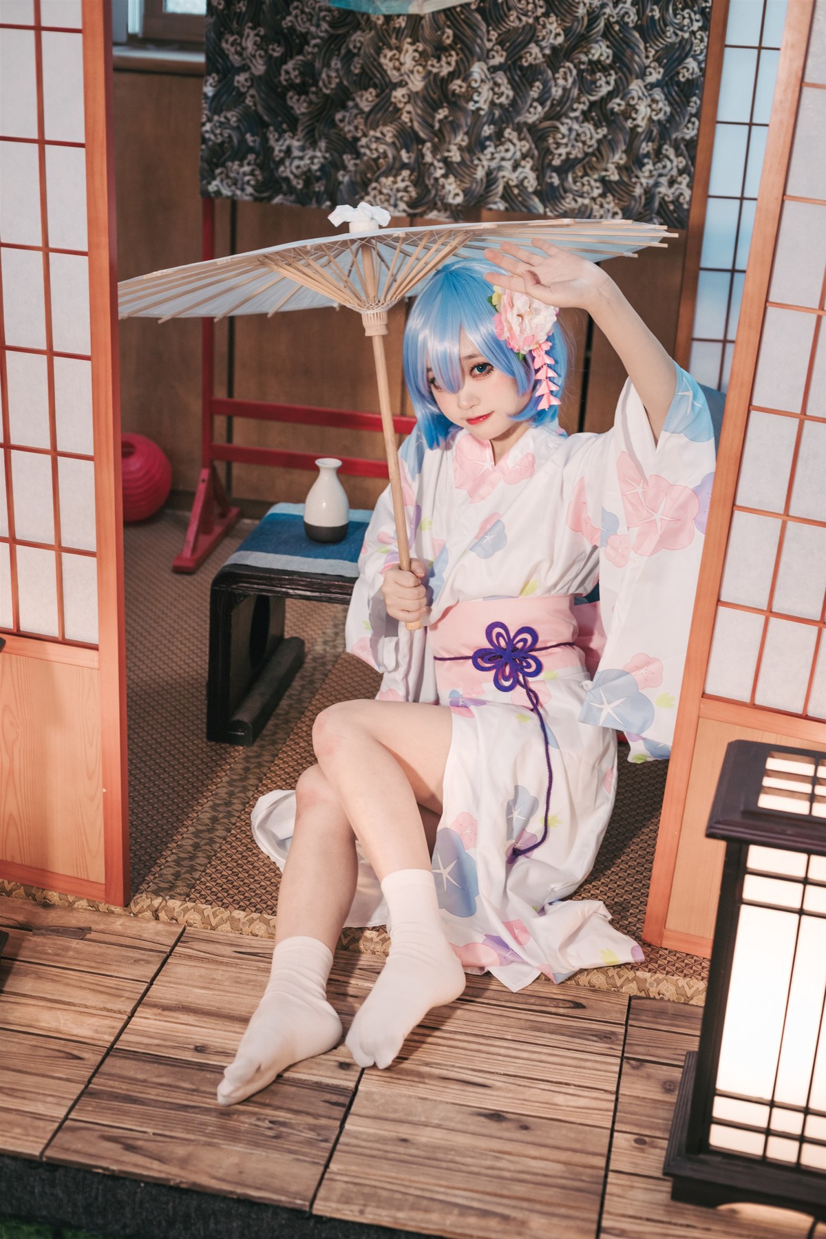 Cosplay神沢永莉蕾姆和风免费体验
