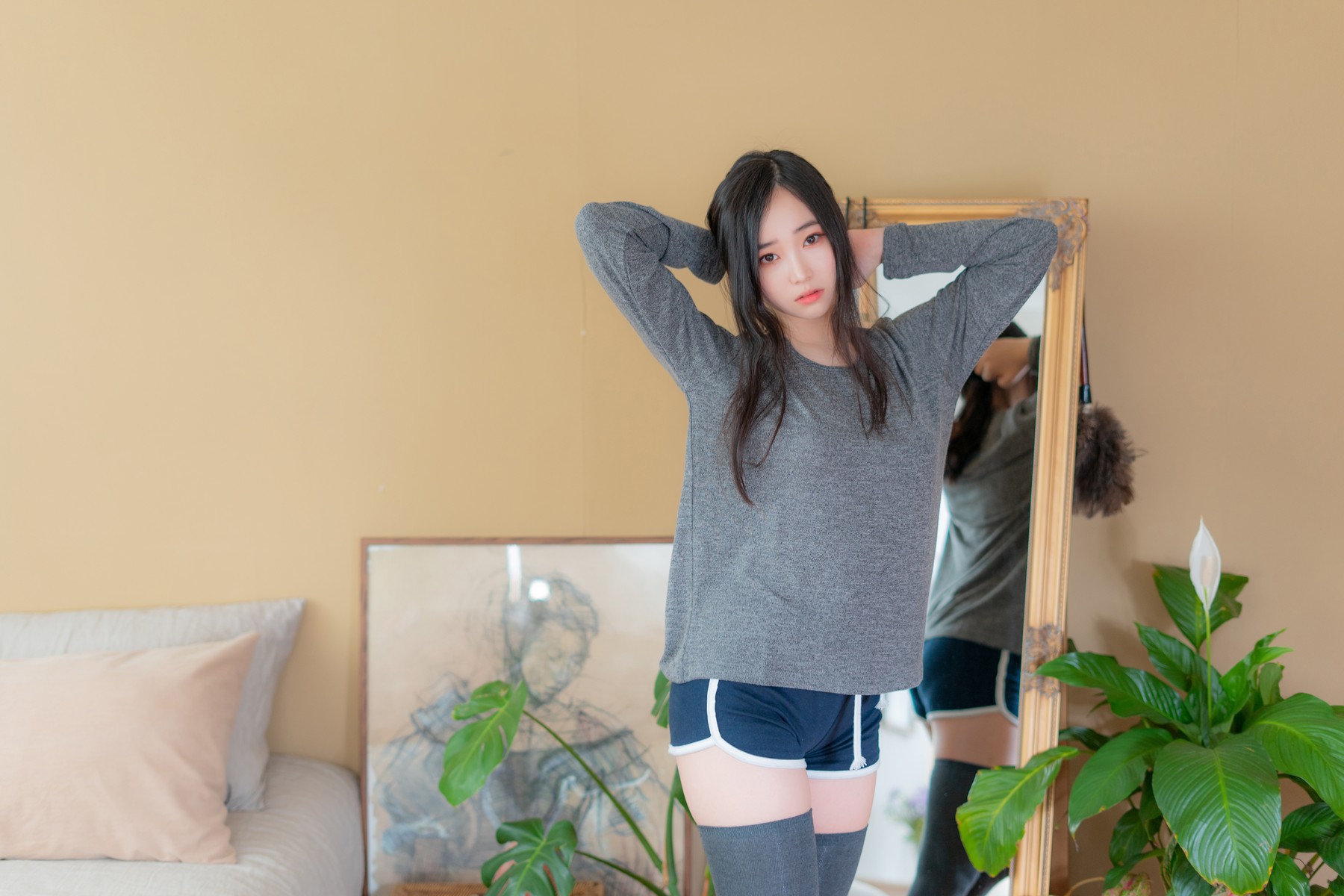 Bambi??CreamSodaOverkneesocksSet02最新写真