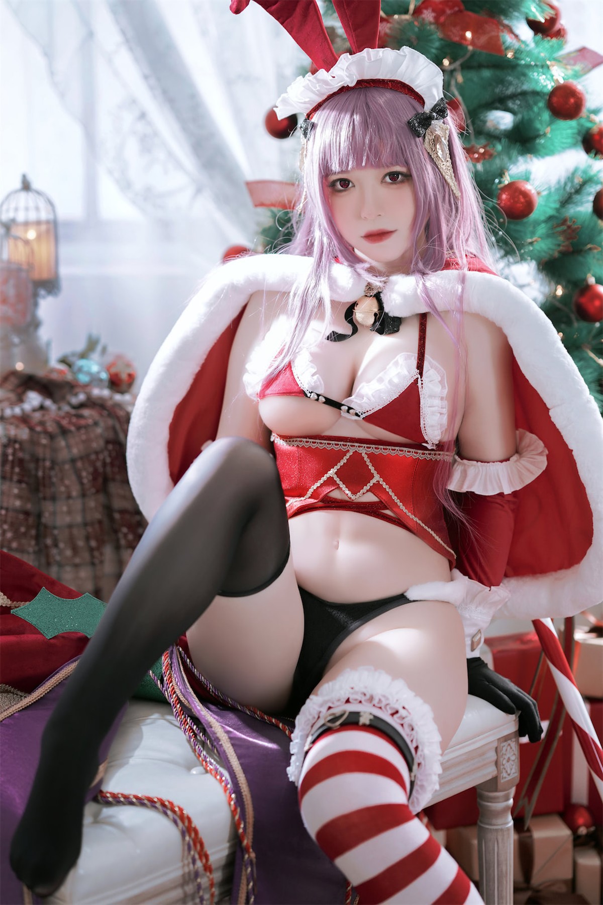 Cosplay半半子ChristmasBunnyAike写真集