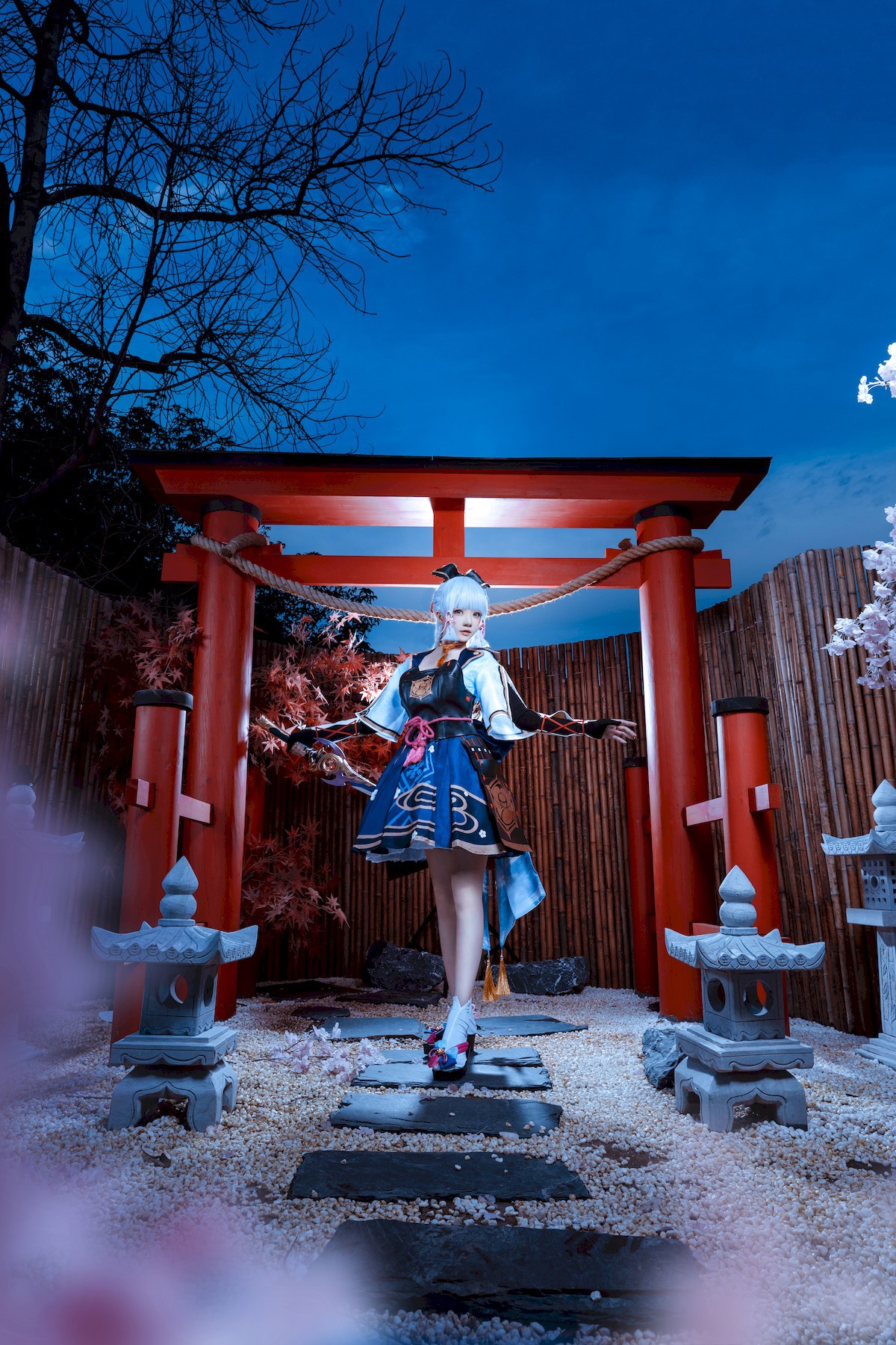 Cosplay桜桃喵神里绫华AyakaKamisato精修版