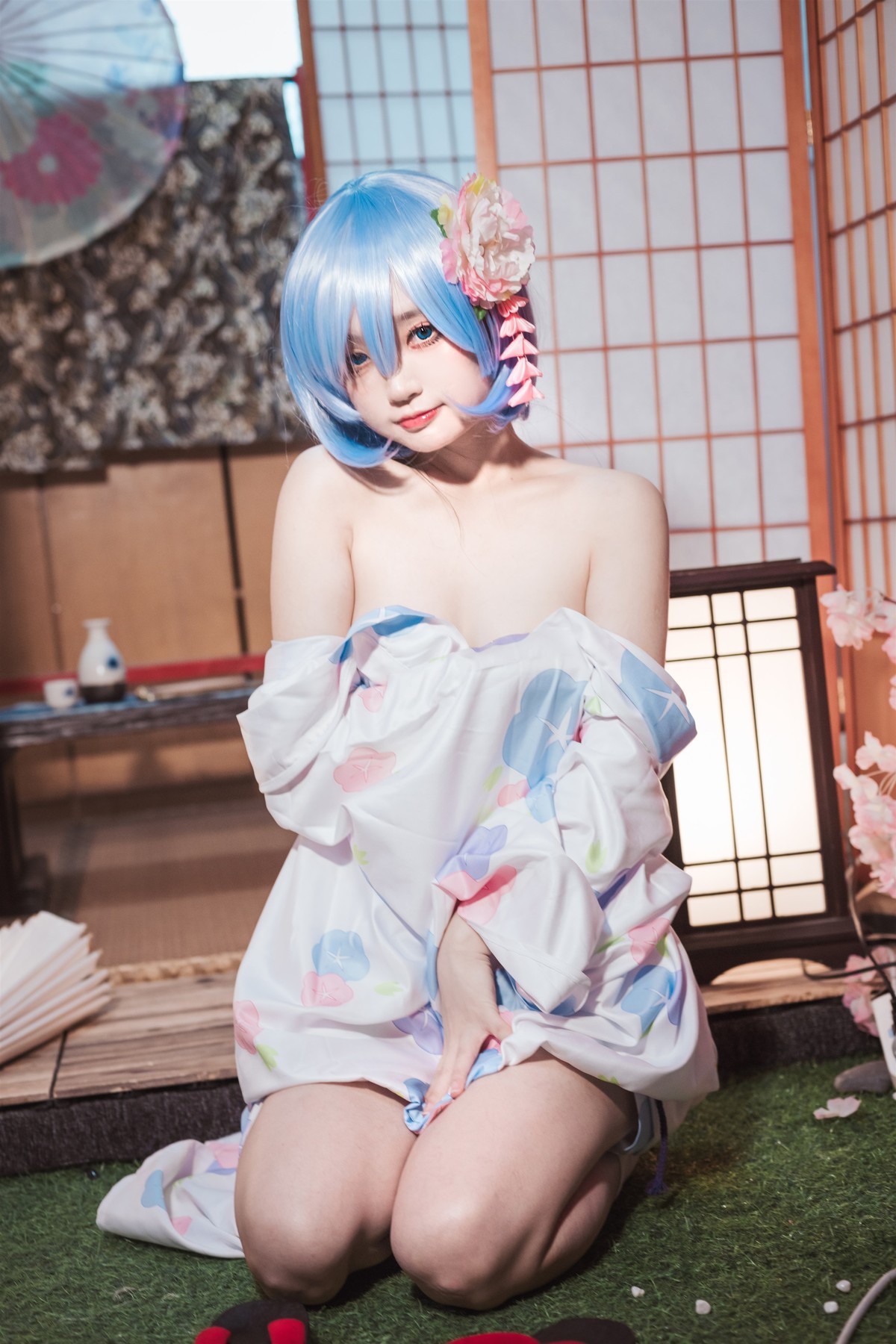 Cosplay神沢永莉蕾姆和风免费体验