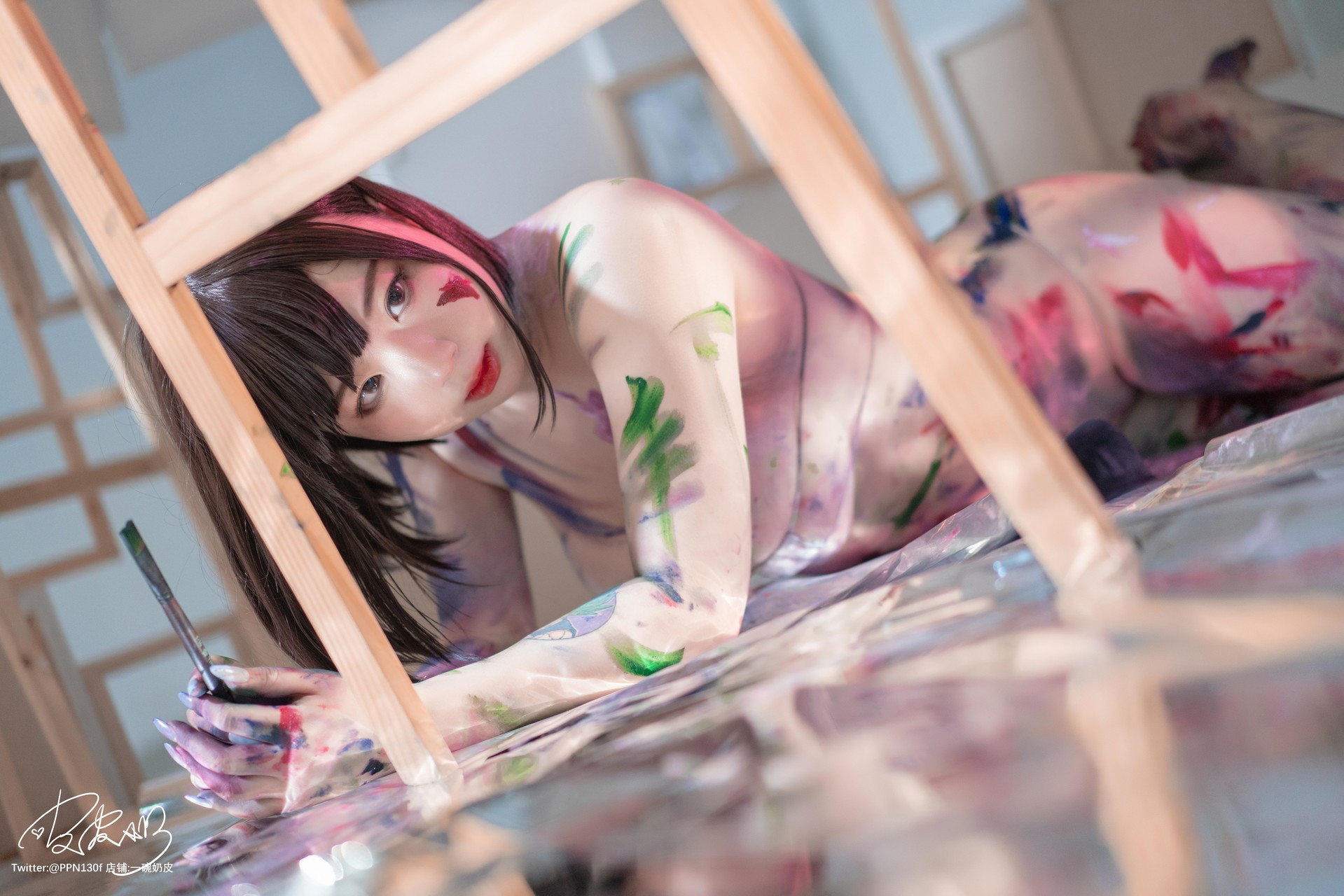 Cosplay皮皮奶可可爱了啦生日贺图精修版
