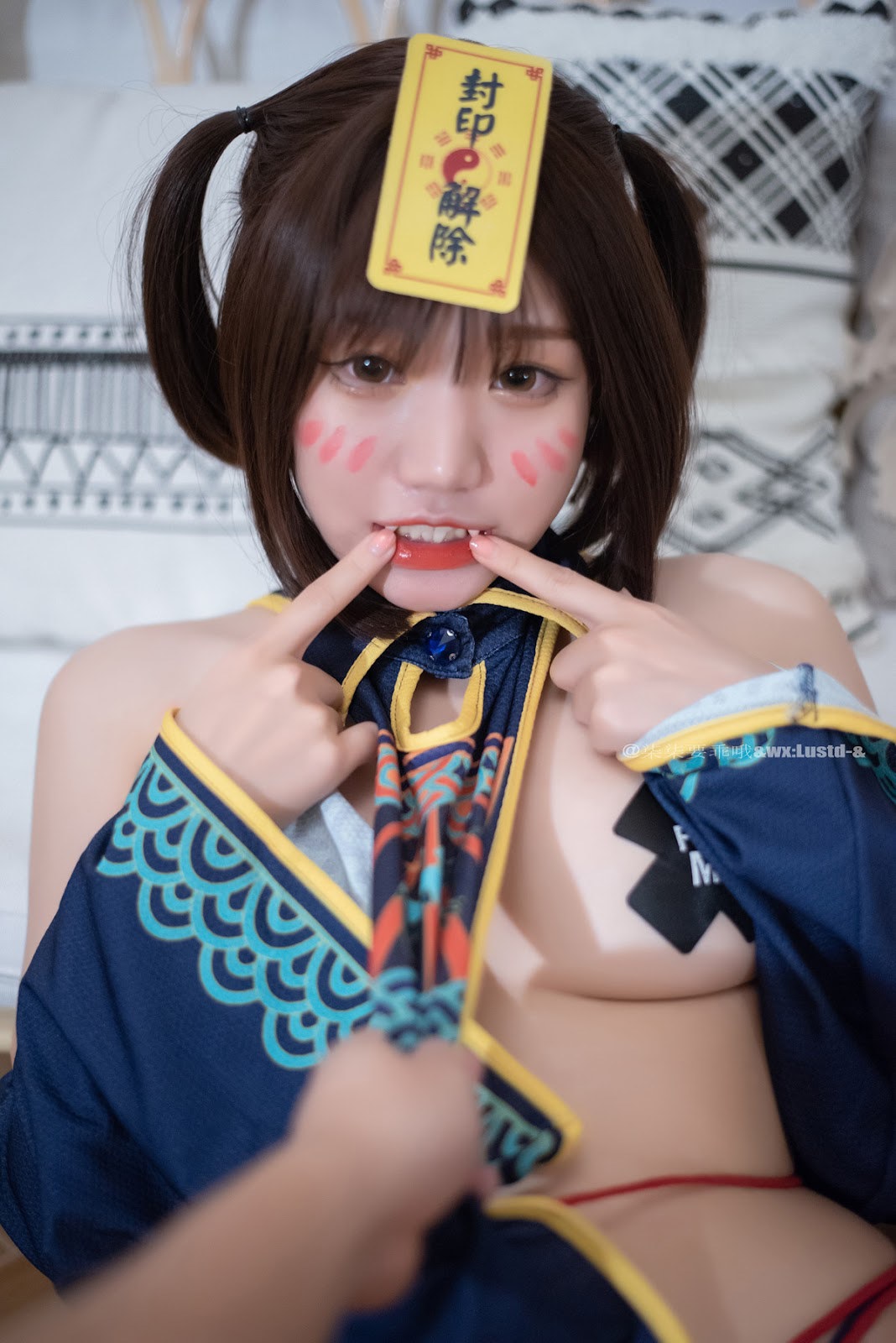 Cosplay柒柒要乖哦小僵尸精品合集