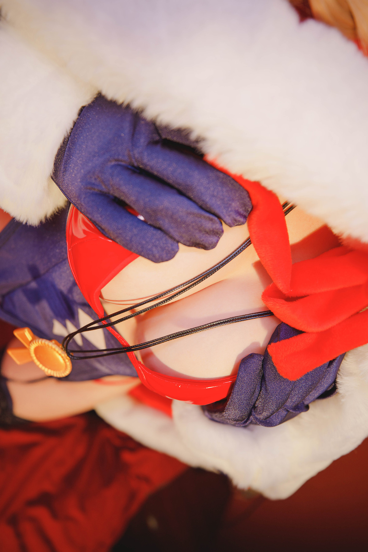 Cosplay神楽坂真冬绝对企画圣诞小鹿鹿の恩返しSet02写真大全