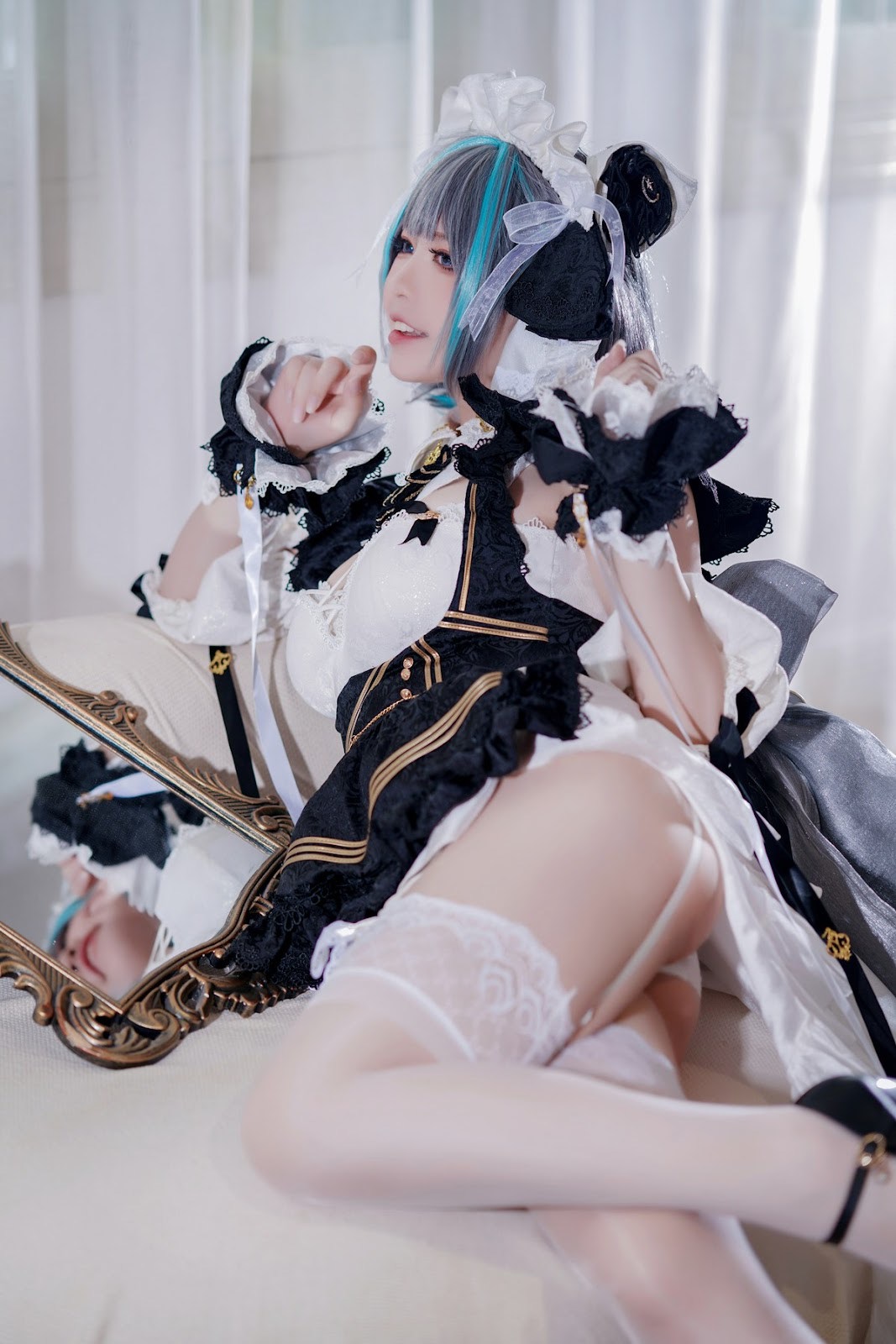 Cosplay半半子柴郡稀有资源