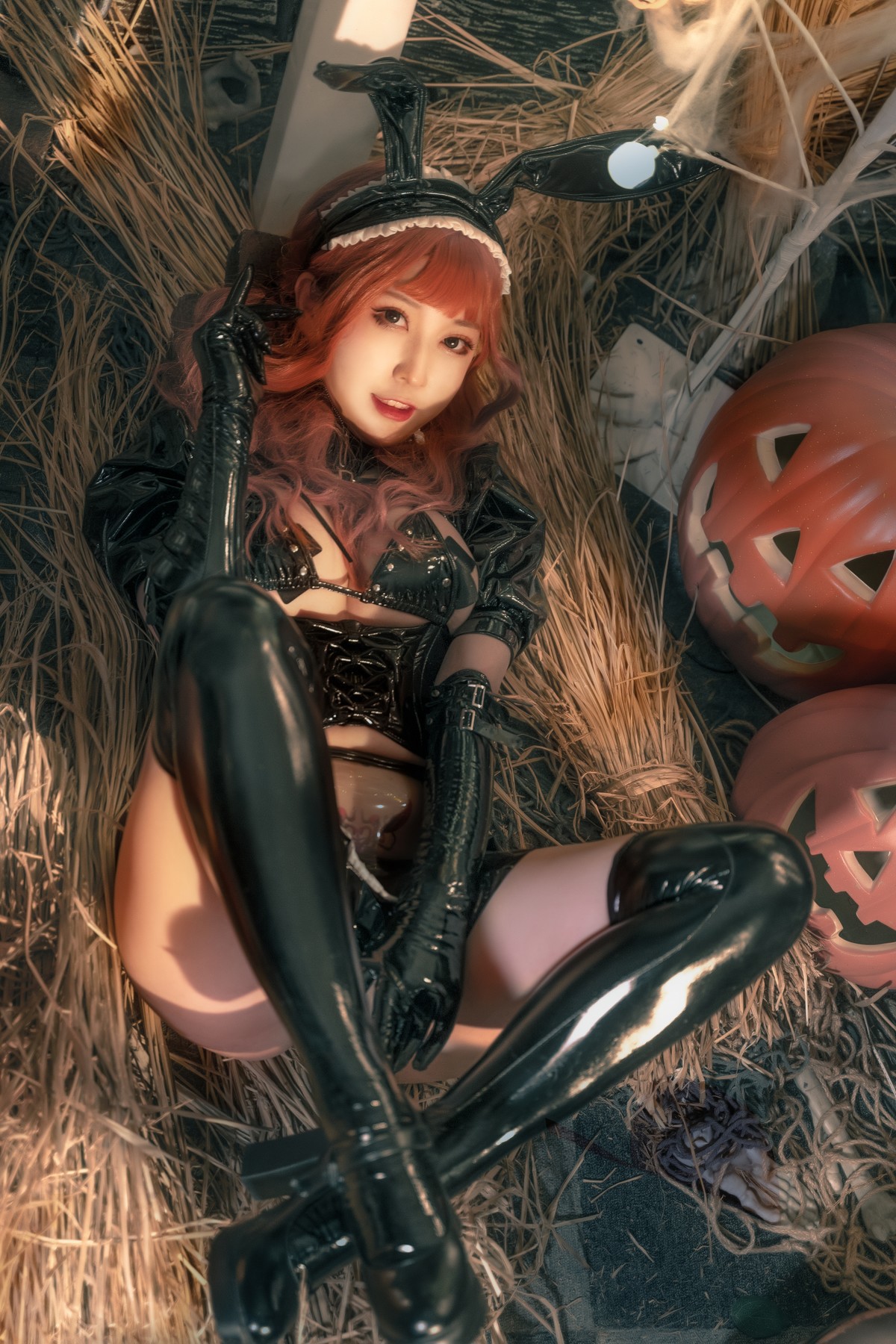 Cosplay奇行家狗崽漆皮兔女仆热门合集