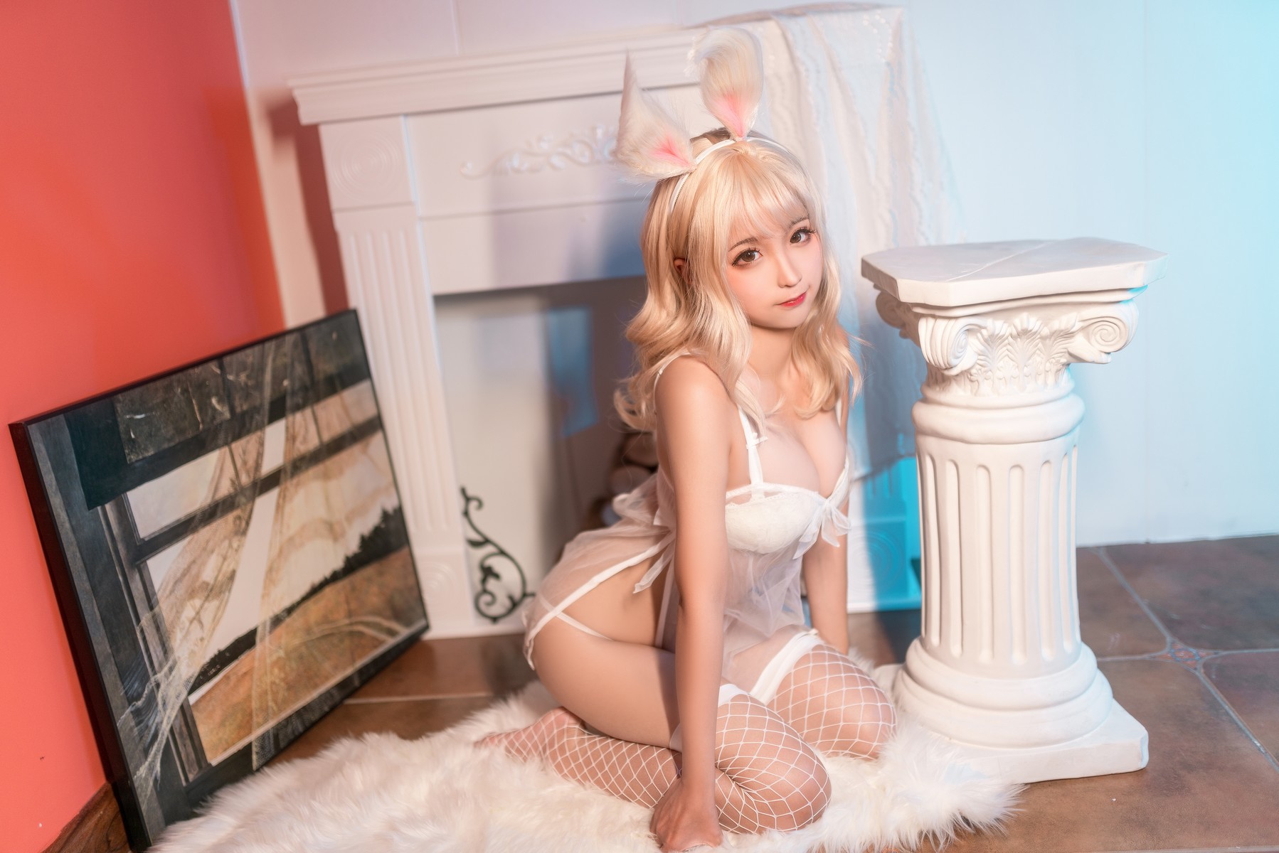 Cosplay蠢沫沫Chunmomo小白兔高清全套