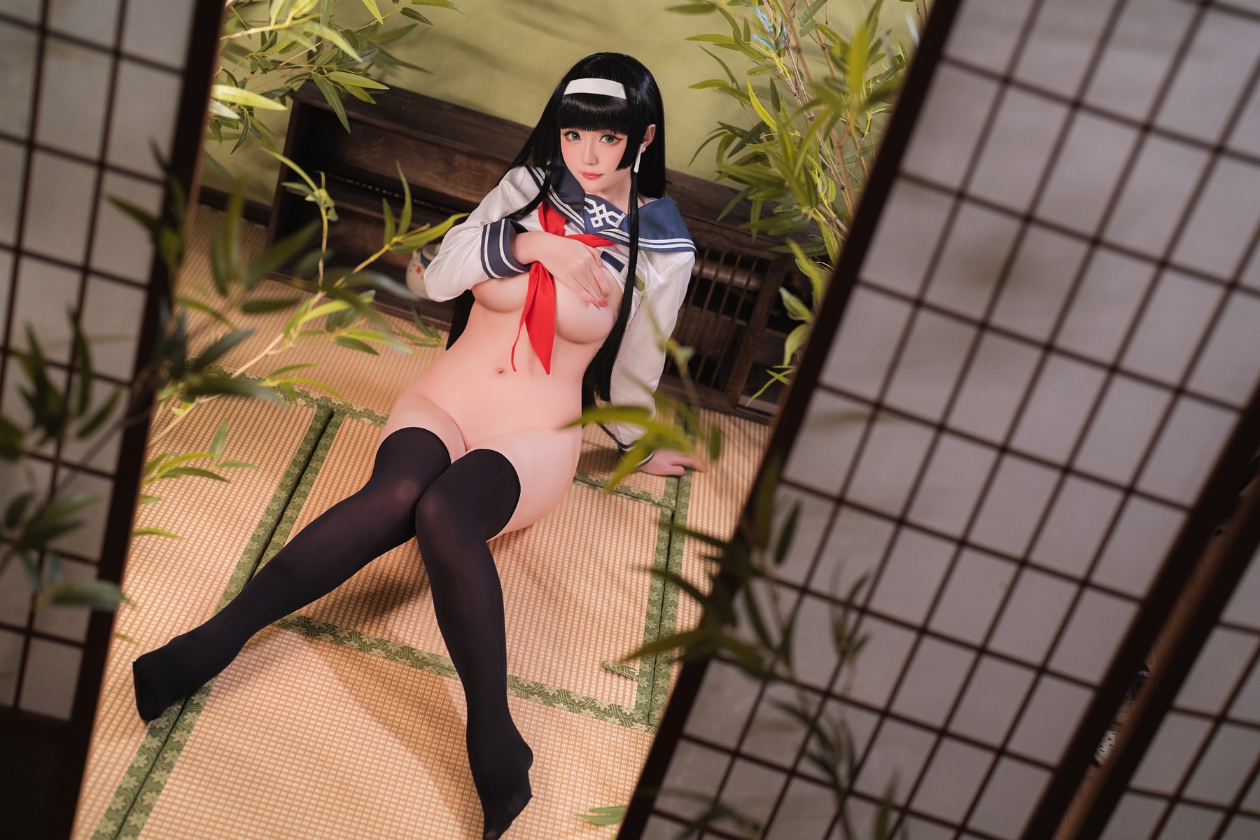 Cosplay星之迟迟Hoshilily莲花JK收藏必备