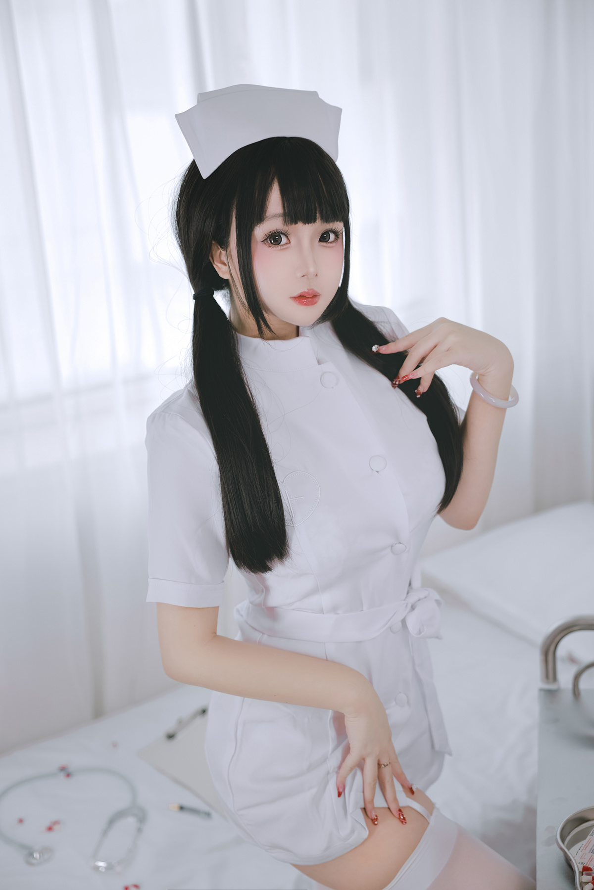 CosplayRinaijiao日奈娇诊所护士Set01福利资源