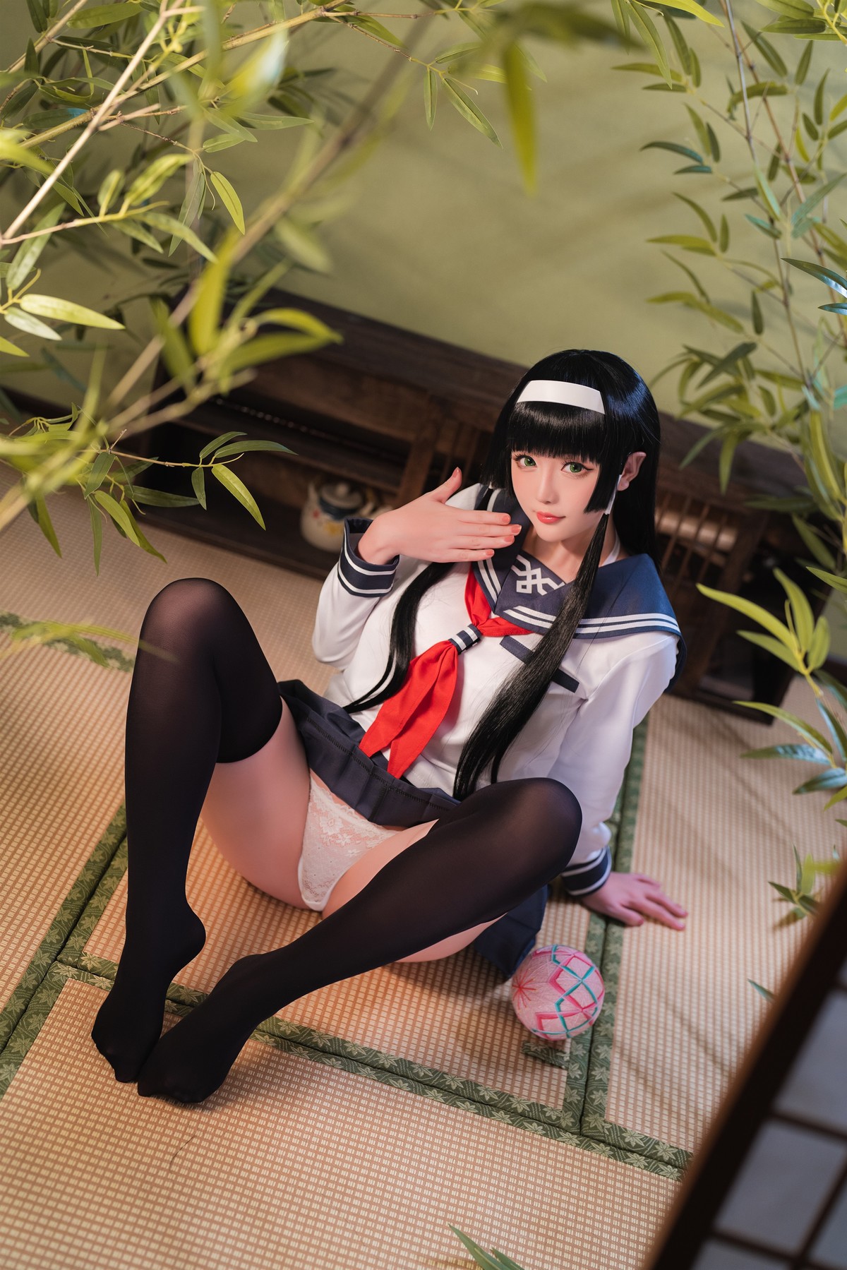 Cosplay星之迟迟Hoshilily莲花JK收藏必备