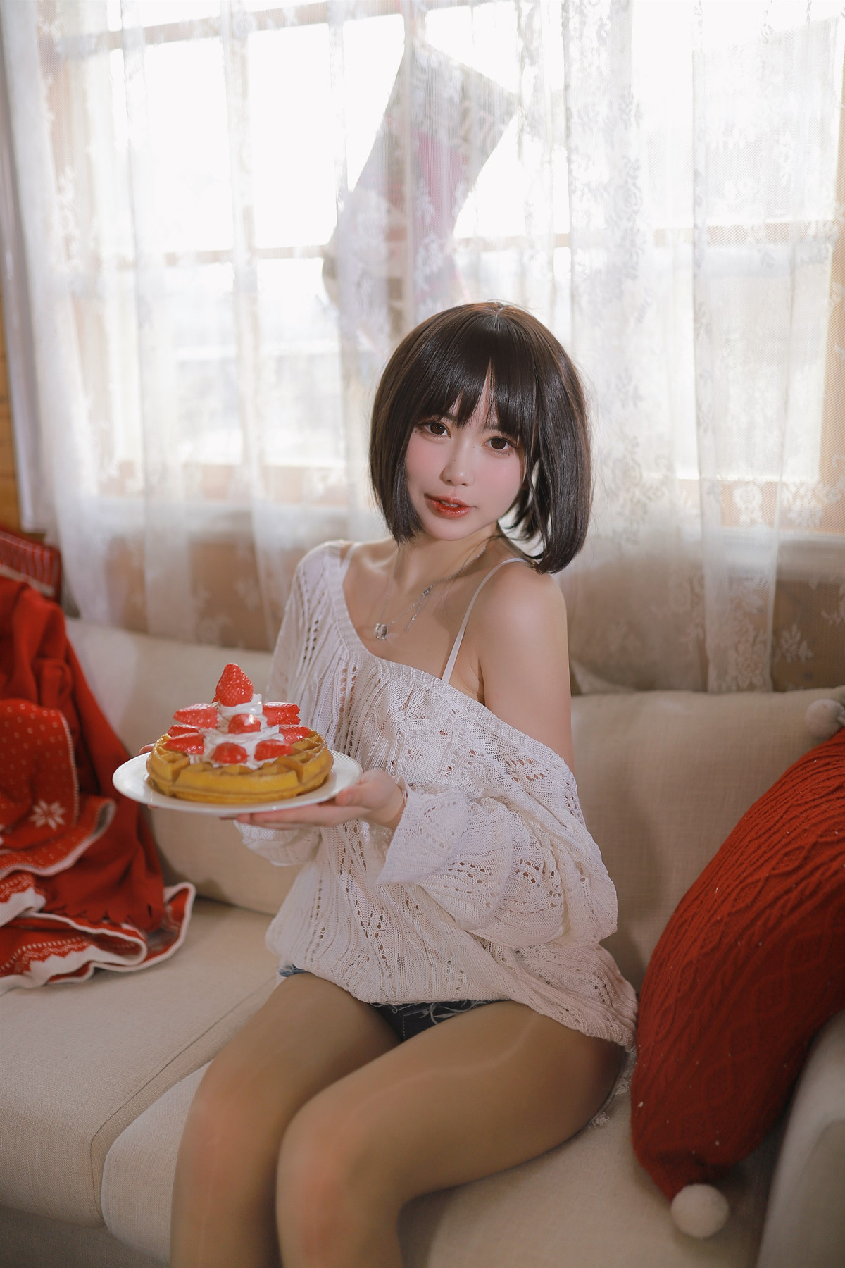 CosplayTina很妖孽呀温柔短发妹妹稀有资源
