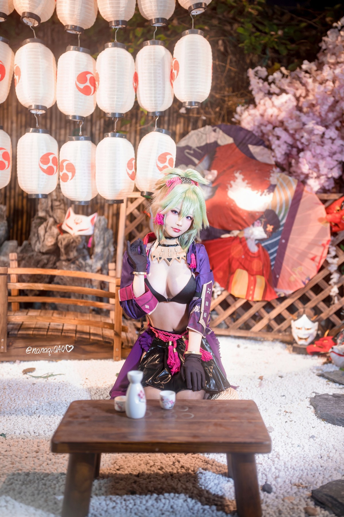 Cosplay七七娜娜子久岐忍同人首发资源