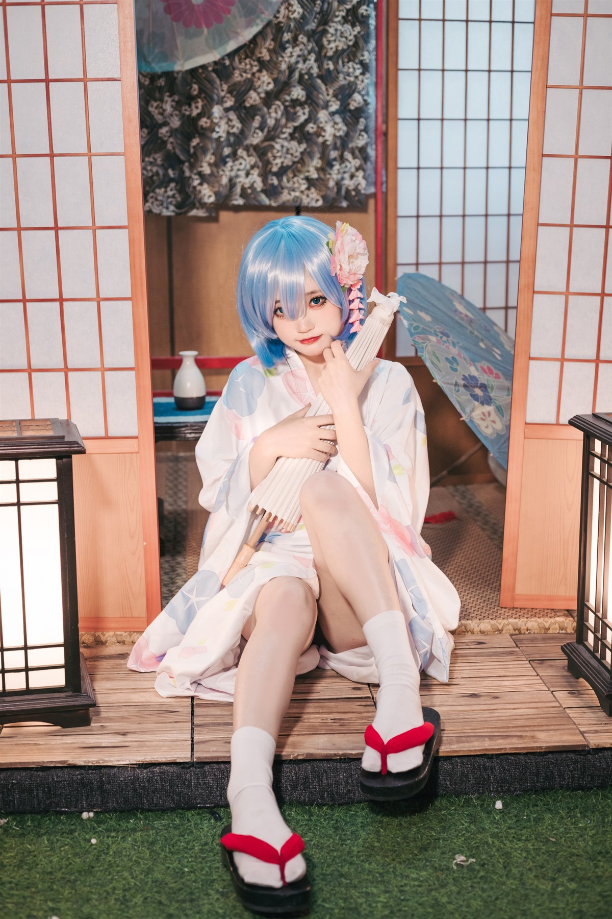 Cosplay神沢永莉蕾姆和风免费体验