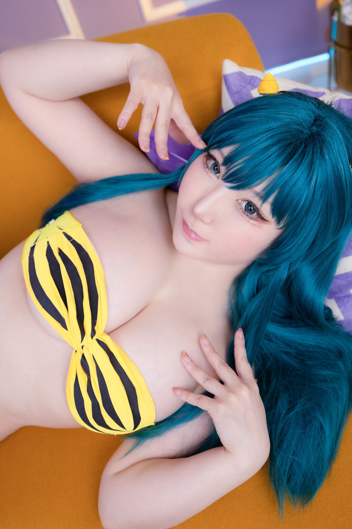 CosplaySAKUサクLumラムうる星やつらSet01收藏必备