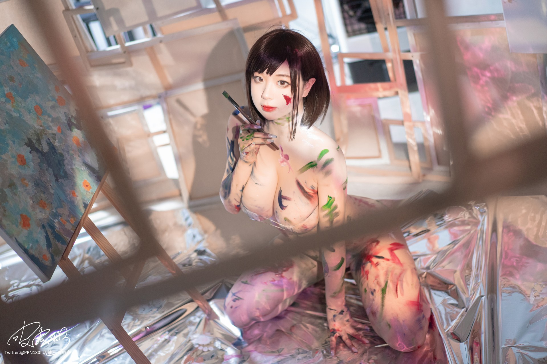 Cosplay皮皮奶可可爱了啦生日贺图精修版