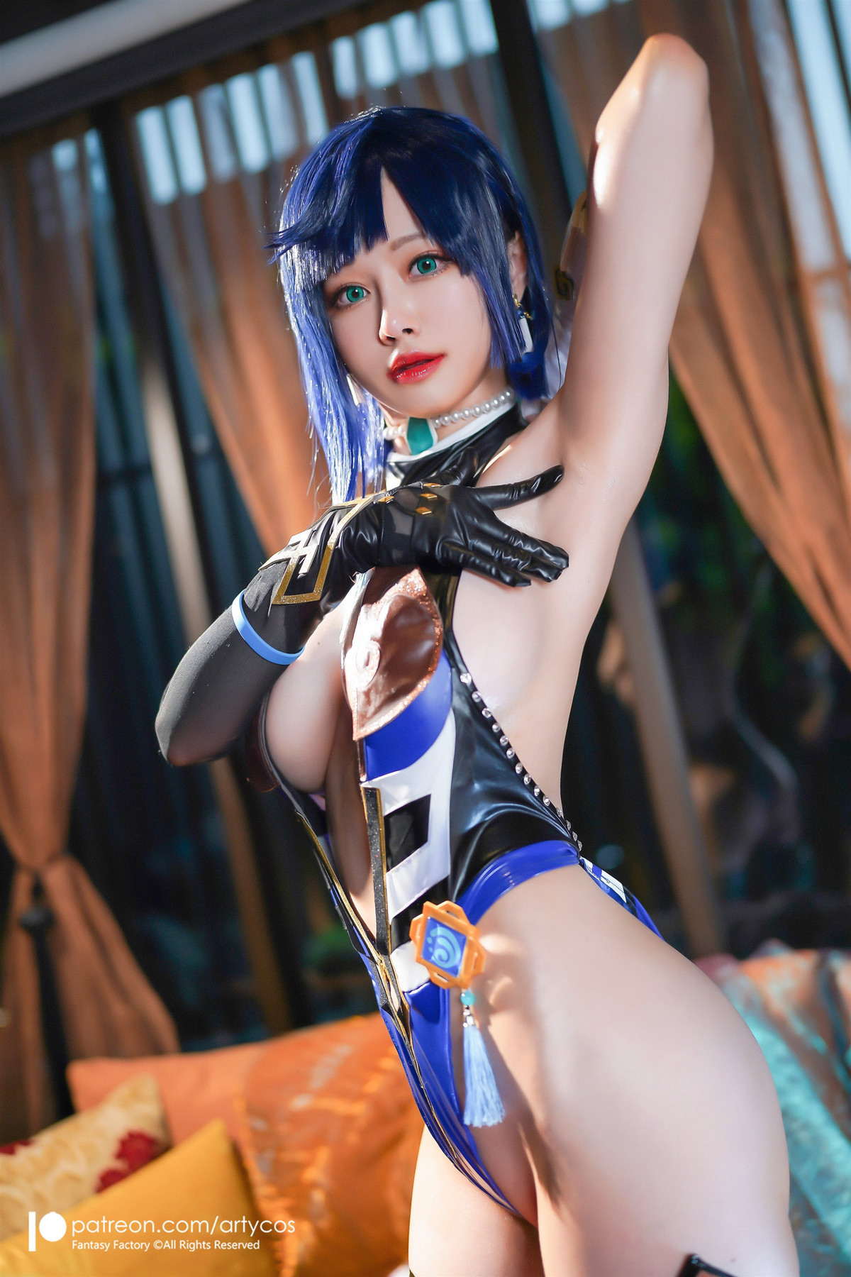 CosplayArty亞緹Yelan夜兰GenshinSet01高清全套
