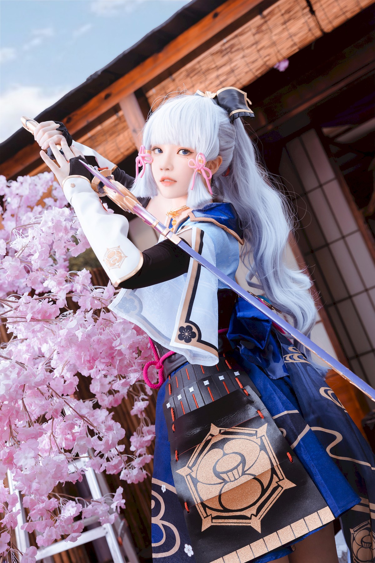 Cosplay桜桃喵神里绫华AyakaKamisato精修版