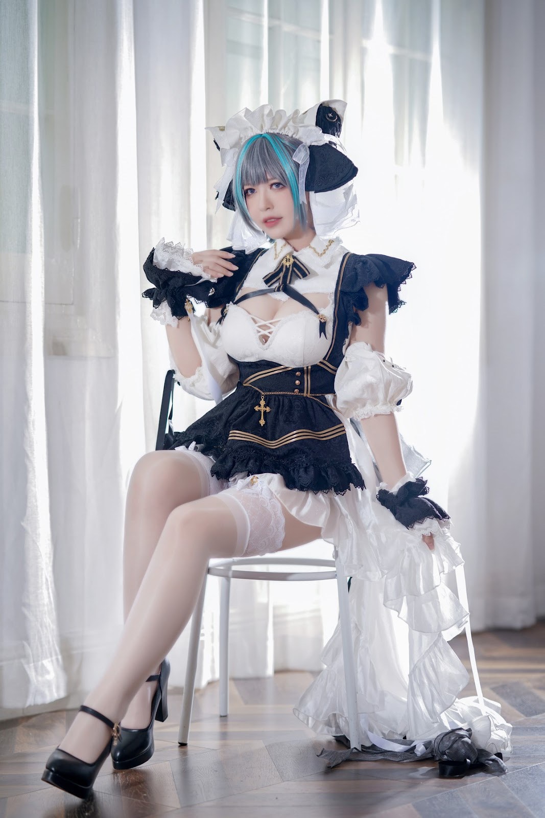Cosplay半半子柴郡稀有资源