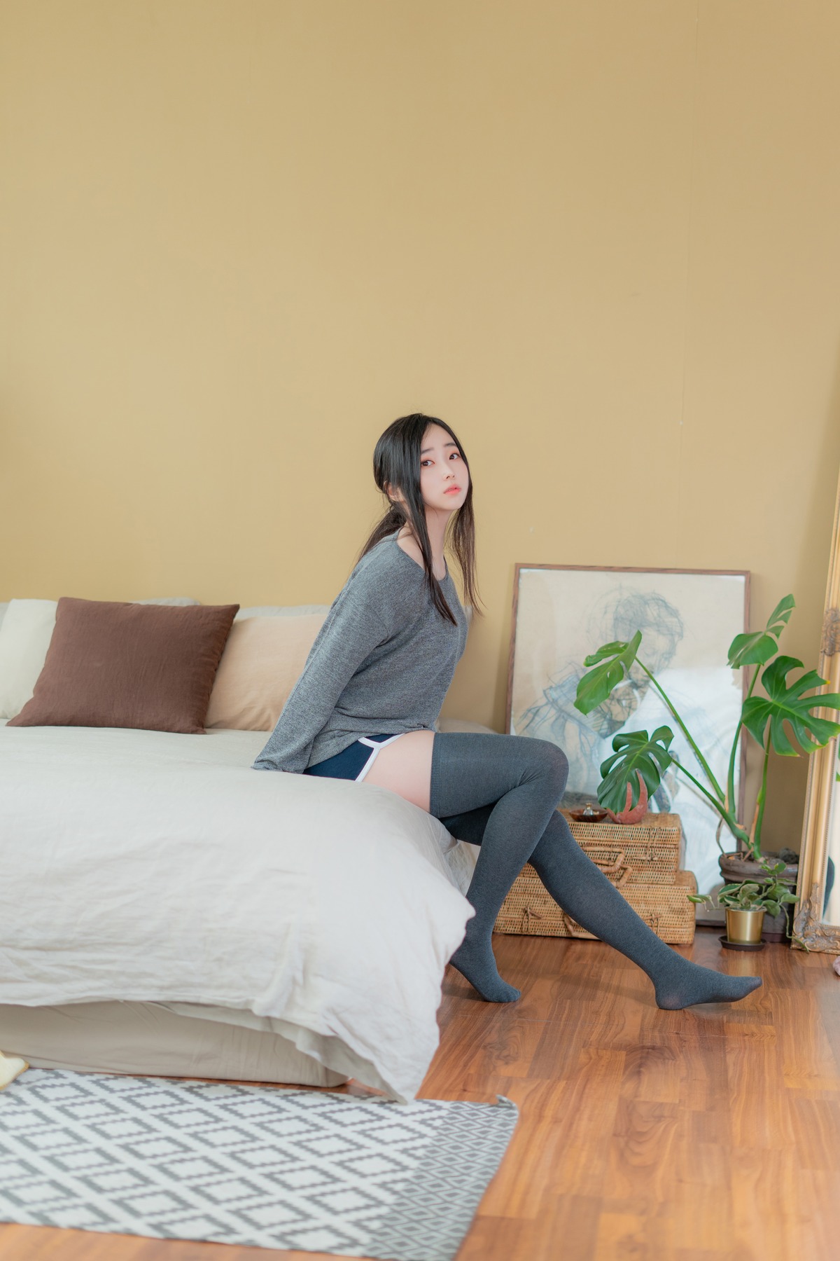 Bambi??CreamSodaOverkneesocksSet02最新写真