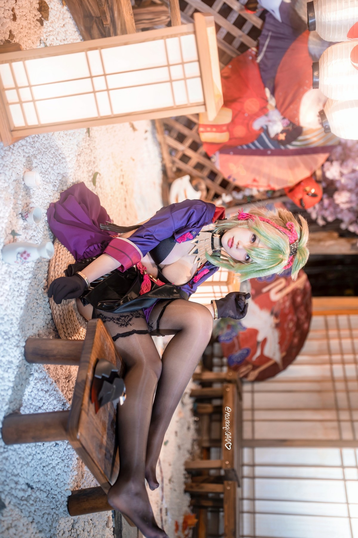 Cosplay七七娜娜子久岐忍同人首发资源