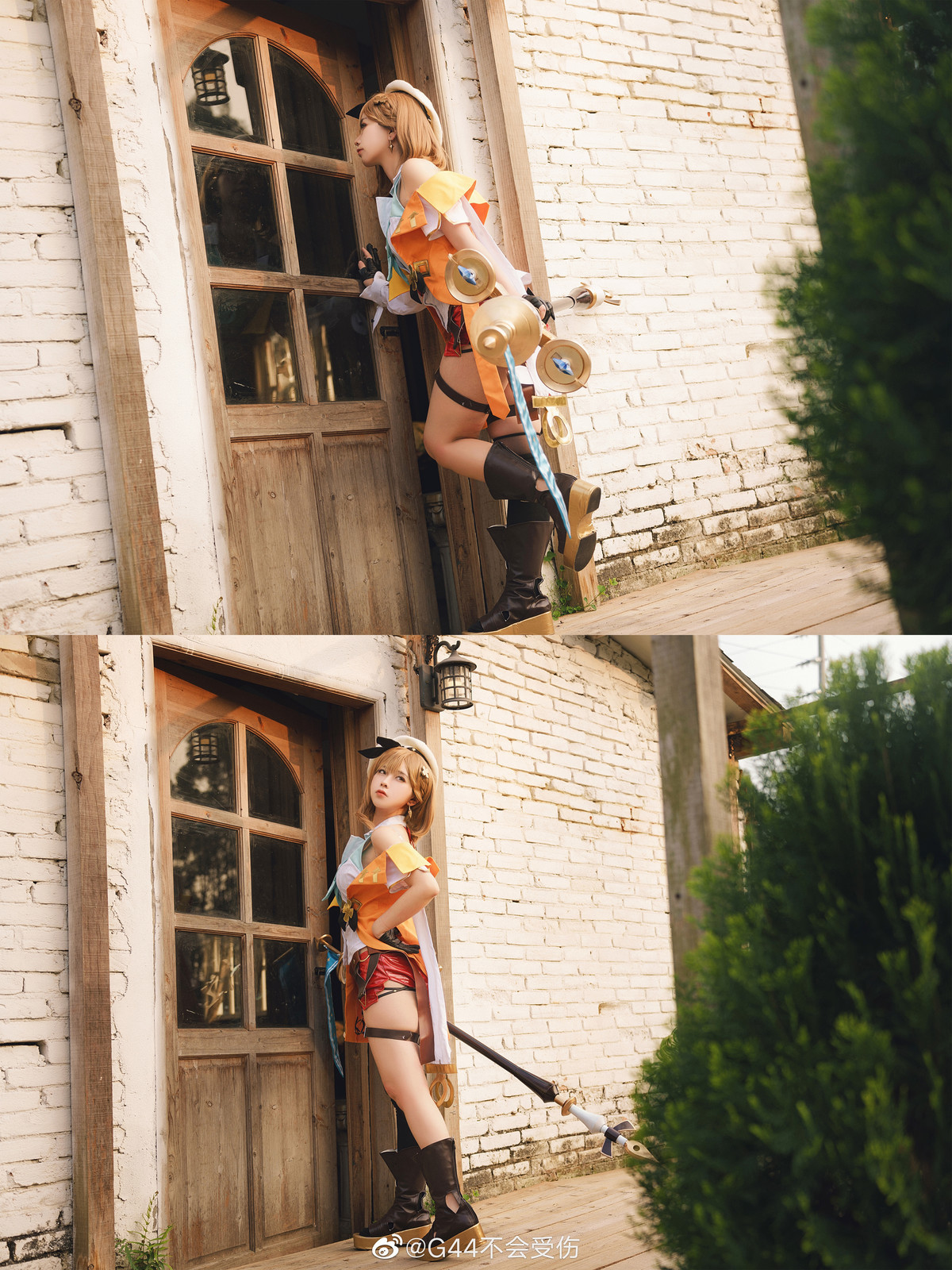 CosplayG44不会受伤雅努斯ampライザリンシュタウト网红写真