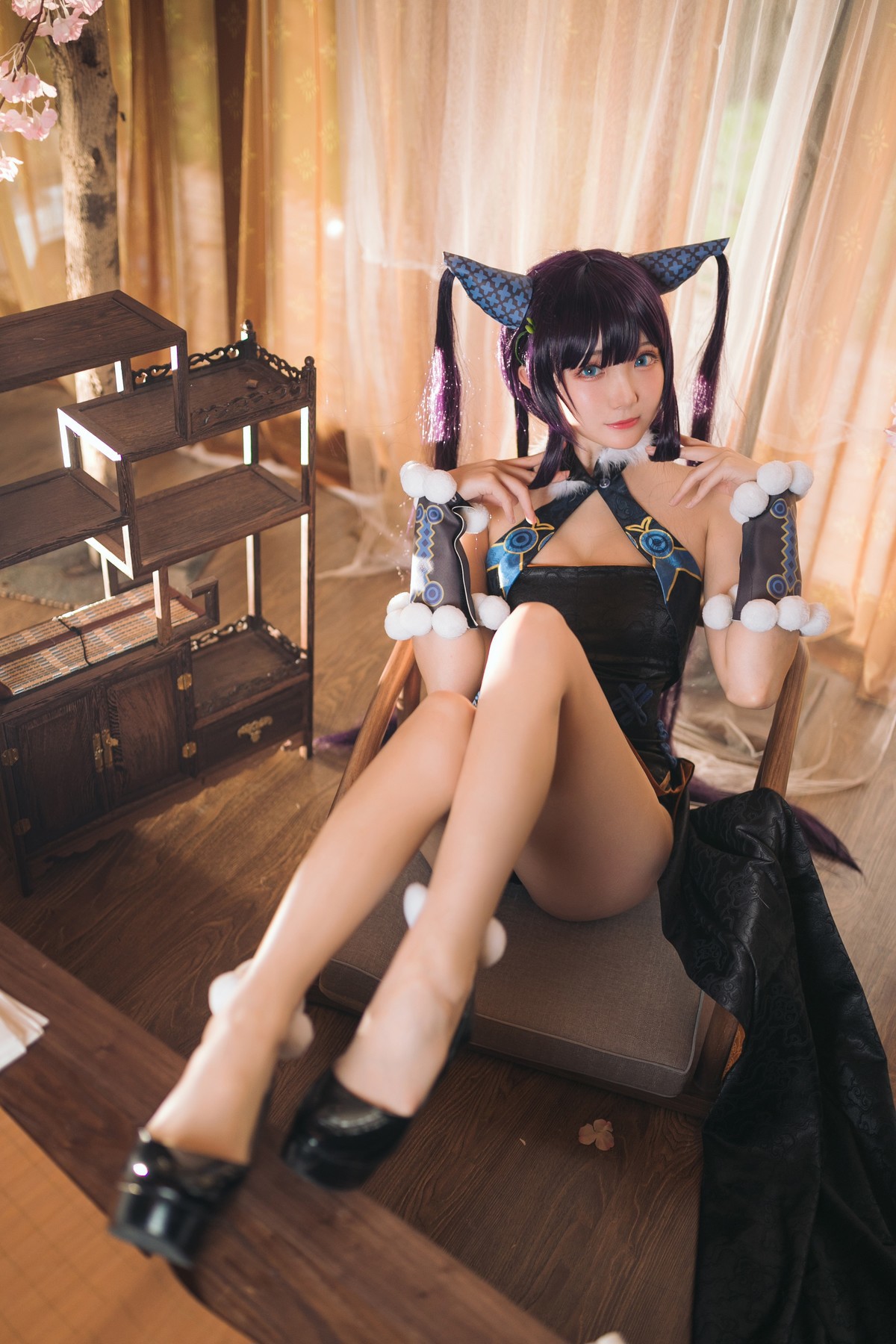 Cosplay瓜希酱杨贵妃套图