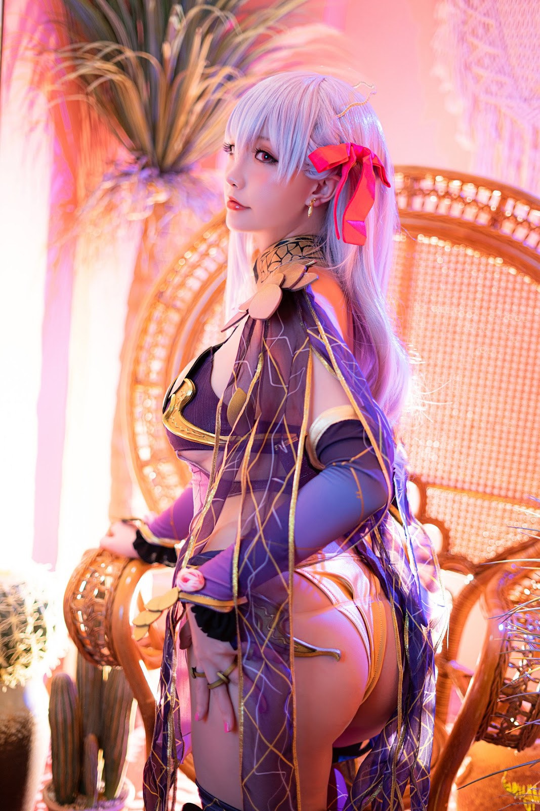 Cosplay星之迟迟Hoshilily秘密花园伽摩写真大全