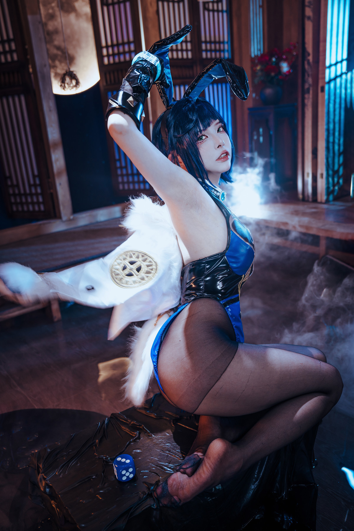 Cosplay夏小秋秋秋夜兰兔女郎Set02限时福利