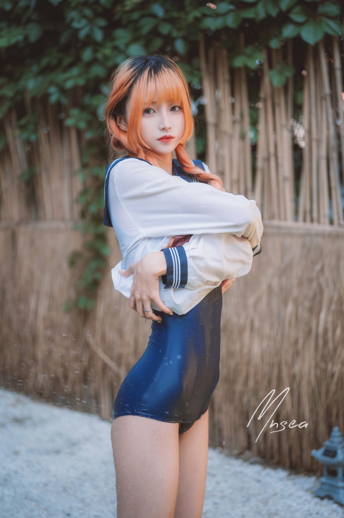 Cosplay妹抖青写真死库水爆款写真