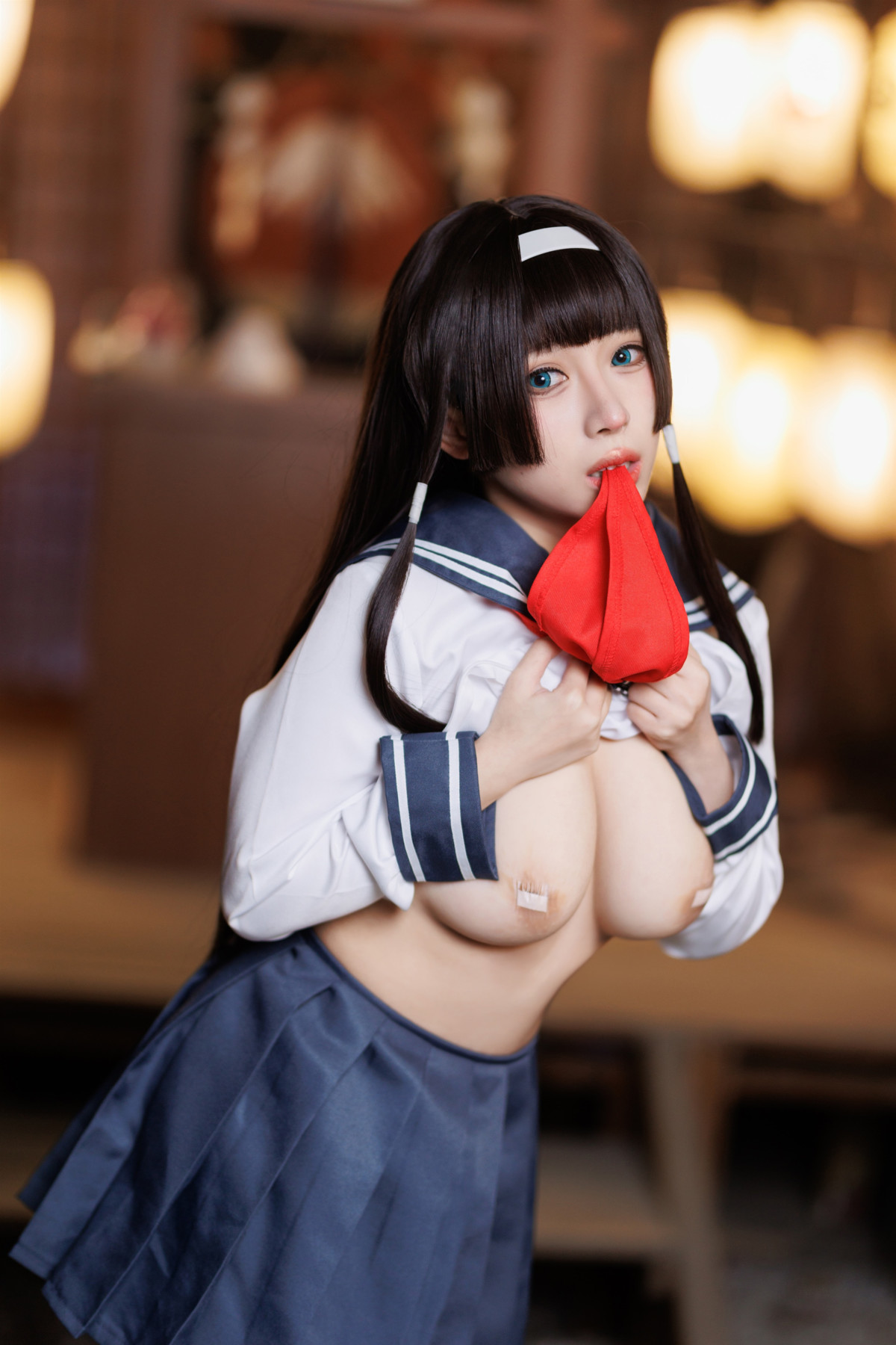 Cosplay胡桃猫Kurumineko美少女万华镜理与迷宫的少女Set02完整合集
