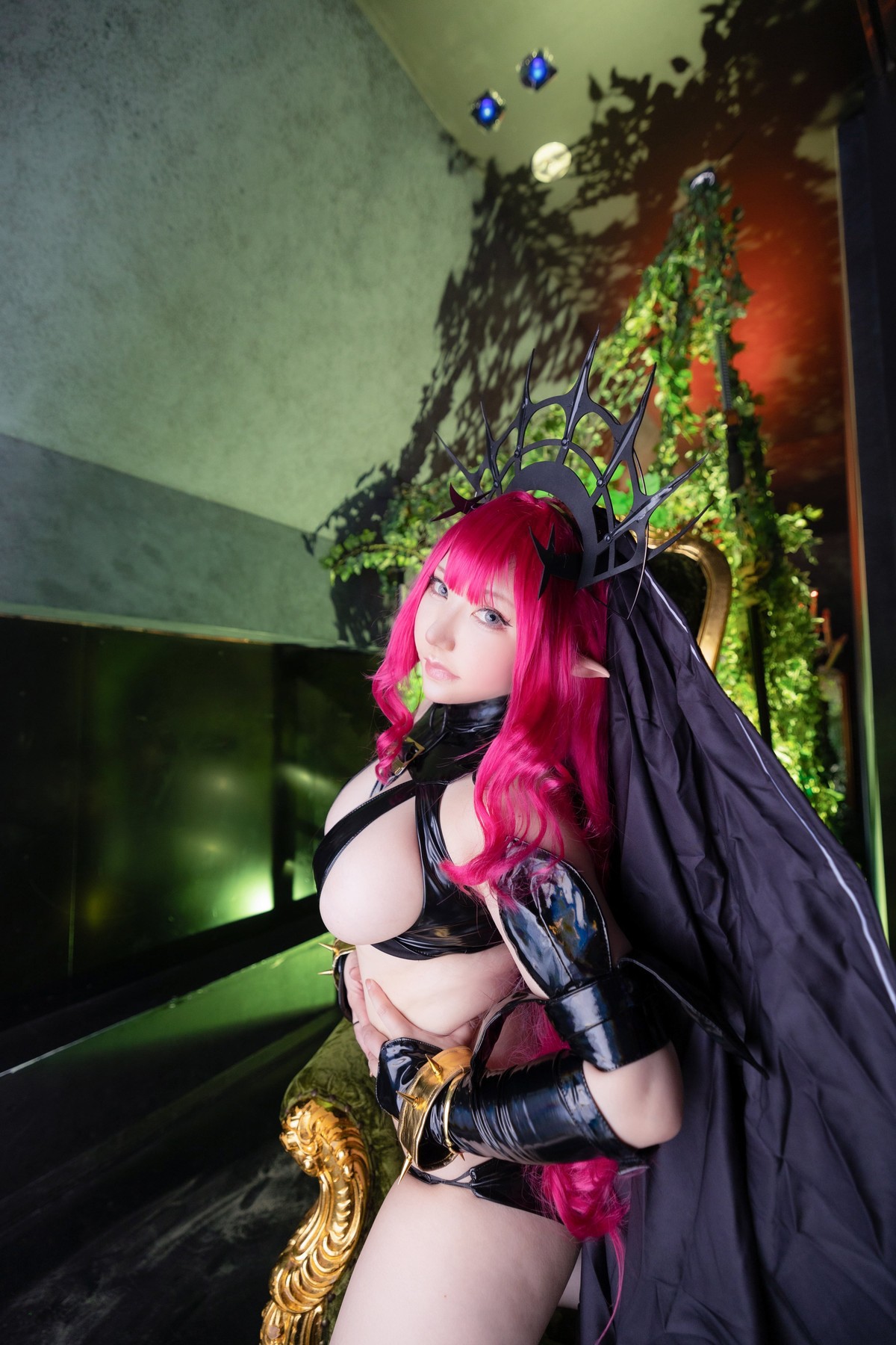 CosplaySAKUサクMorganleFaySet05免费资源