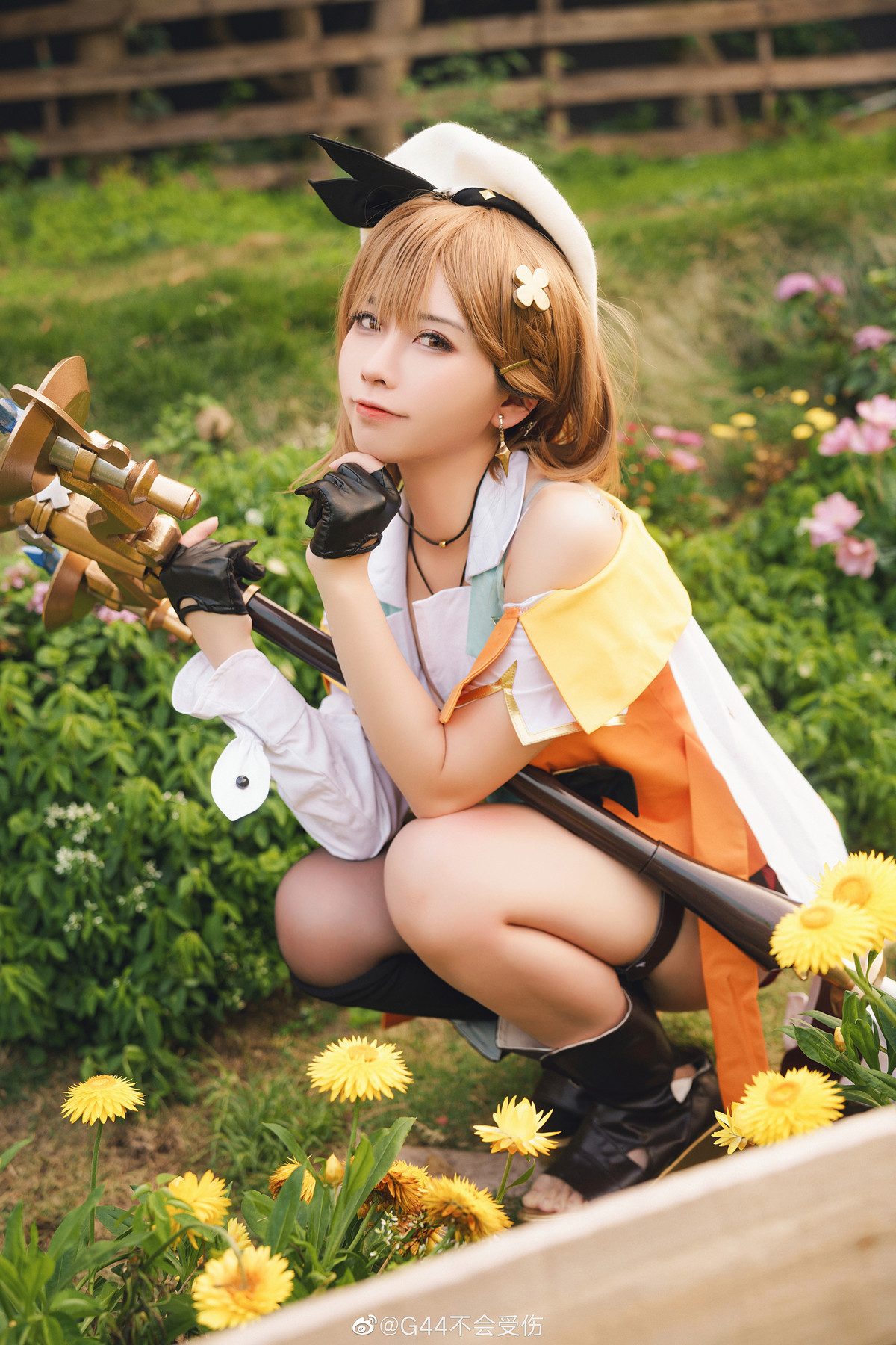 CosplayG44不会受伤雅努斯ampライザリンシュタウト网红写真