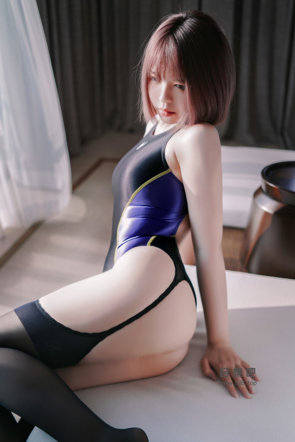 Cosplay半半子競泳水着を着た彼女限时福利