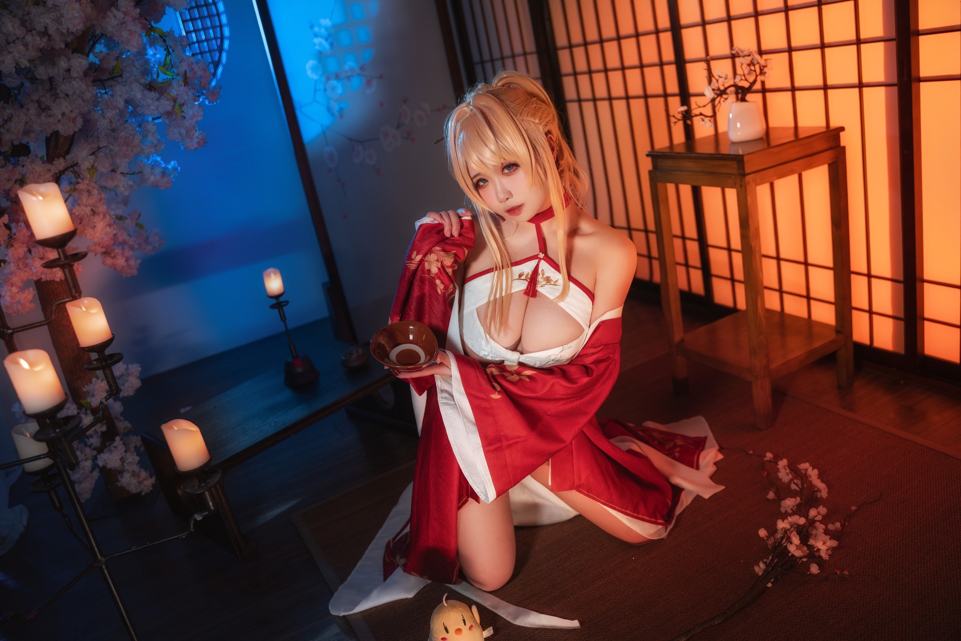 Cosplay贞子蜜桃碧蓝航线新春光荣精品合集