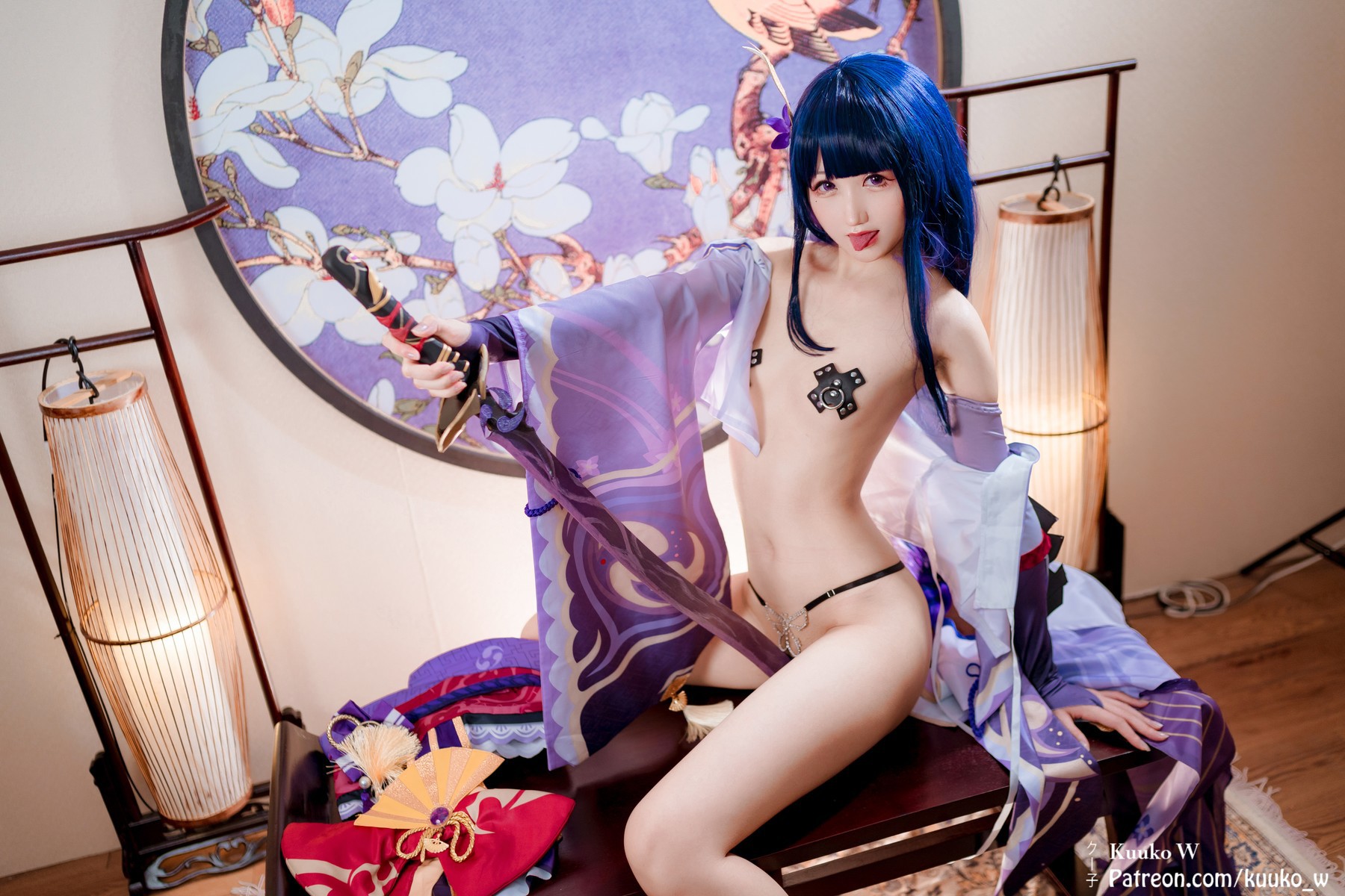 CosplayKuukoWBaalGenshinImpact高清写真
