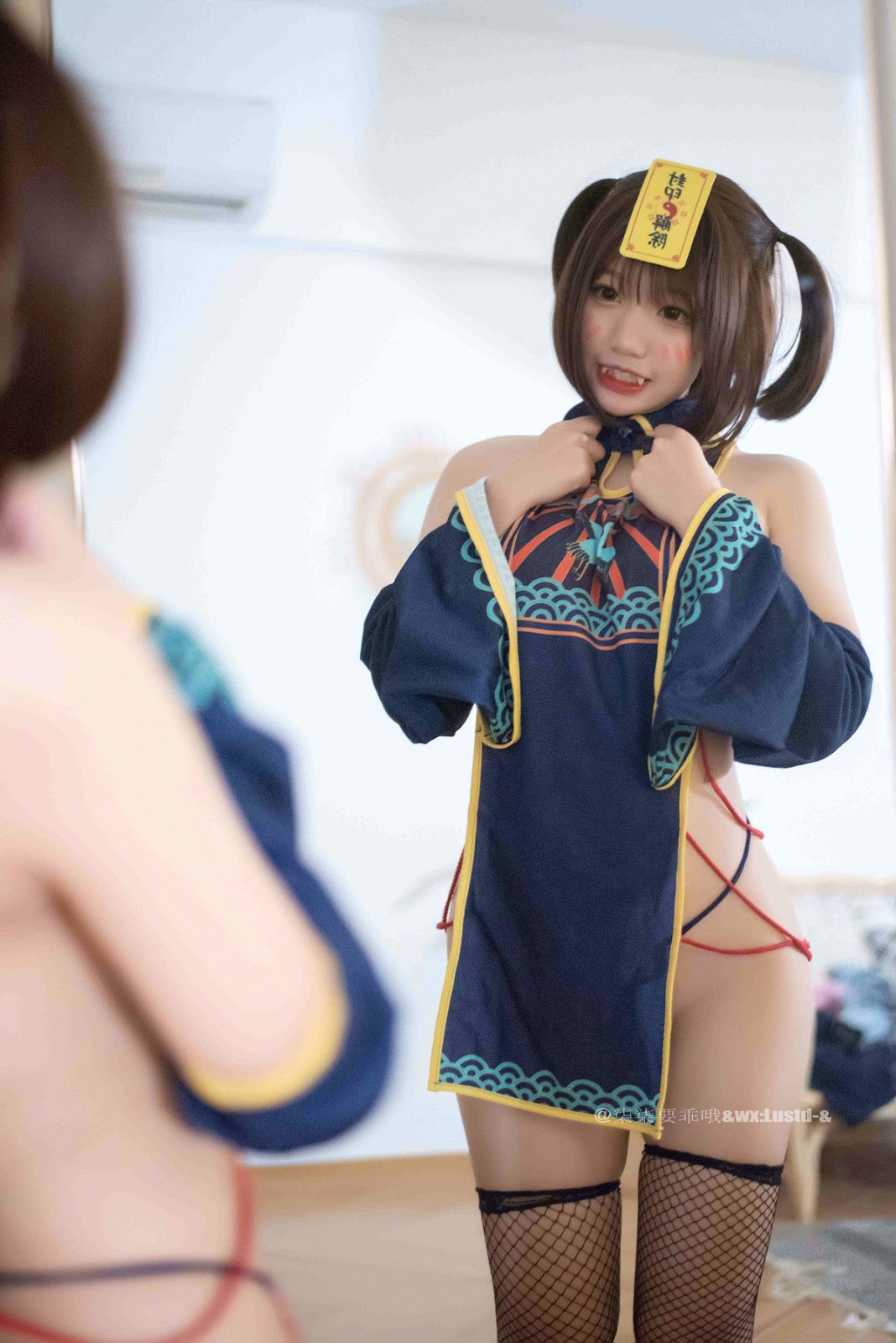 Cosplay柒柒要乖哦小僵尸精品合集