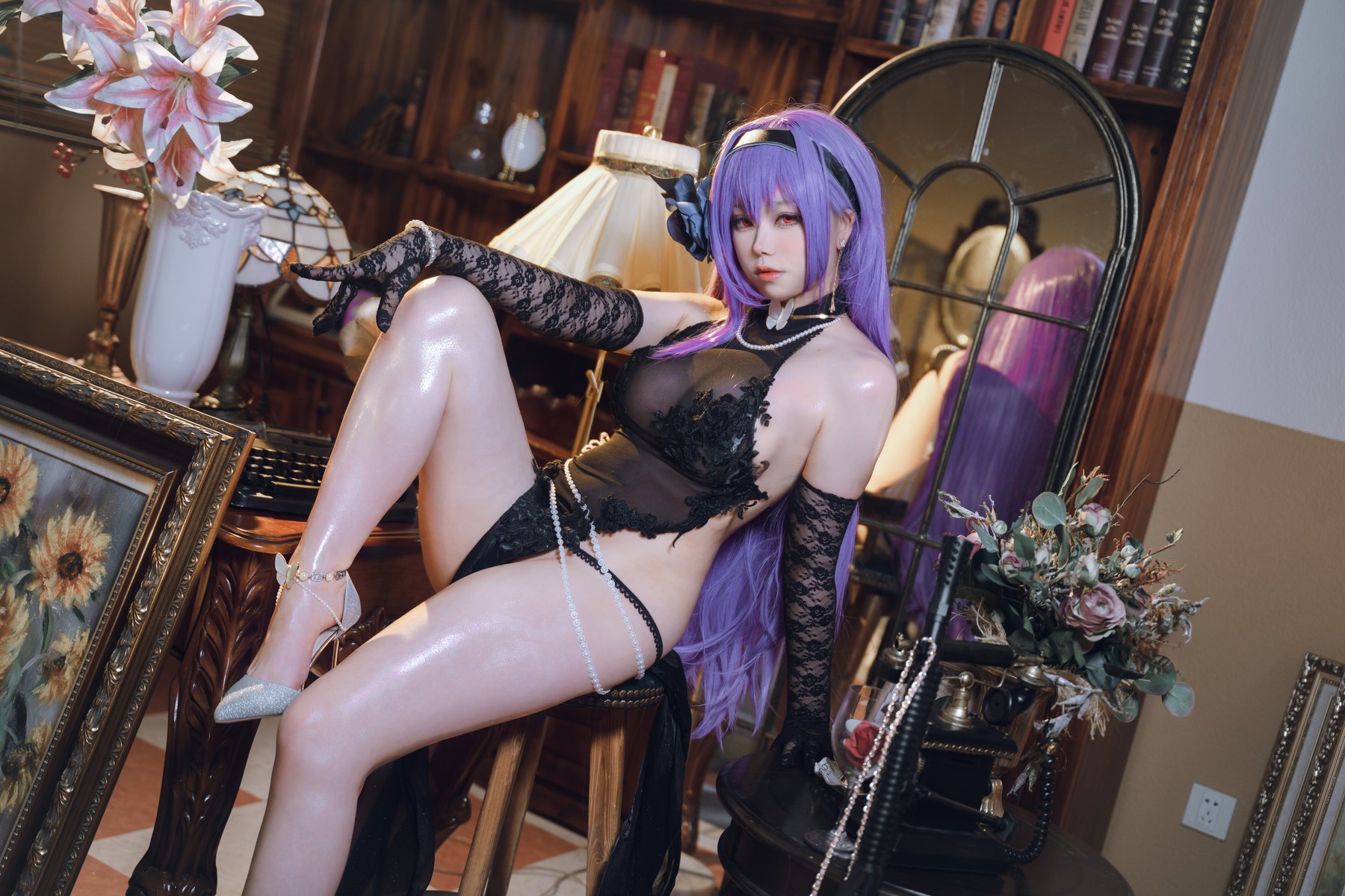 Cosplay一北亦北ZB26暗蔷摇曳高清全套