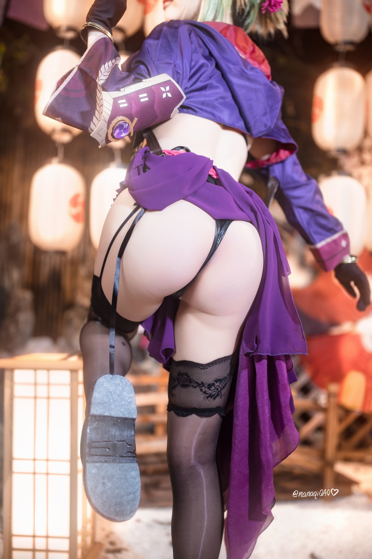 Cosplay七七娜娜子久岐忍同人首发资源
