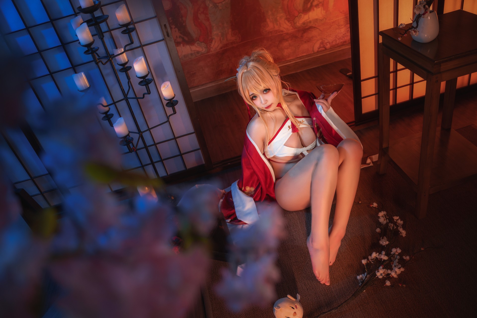 Cosplay贞子蜜桃碧蓝航线新春光荣精品合集