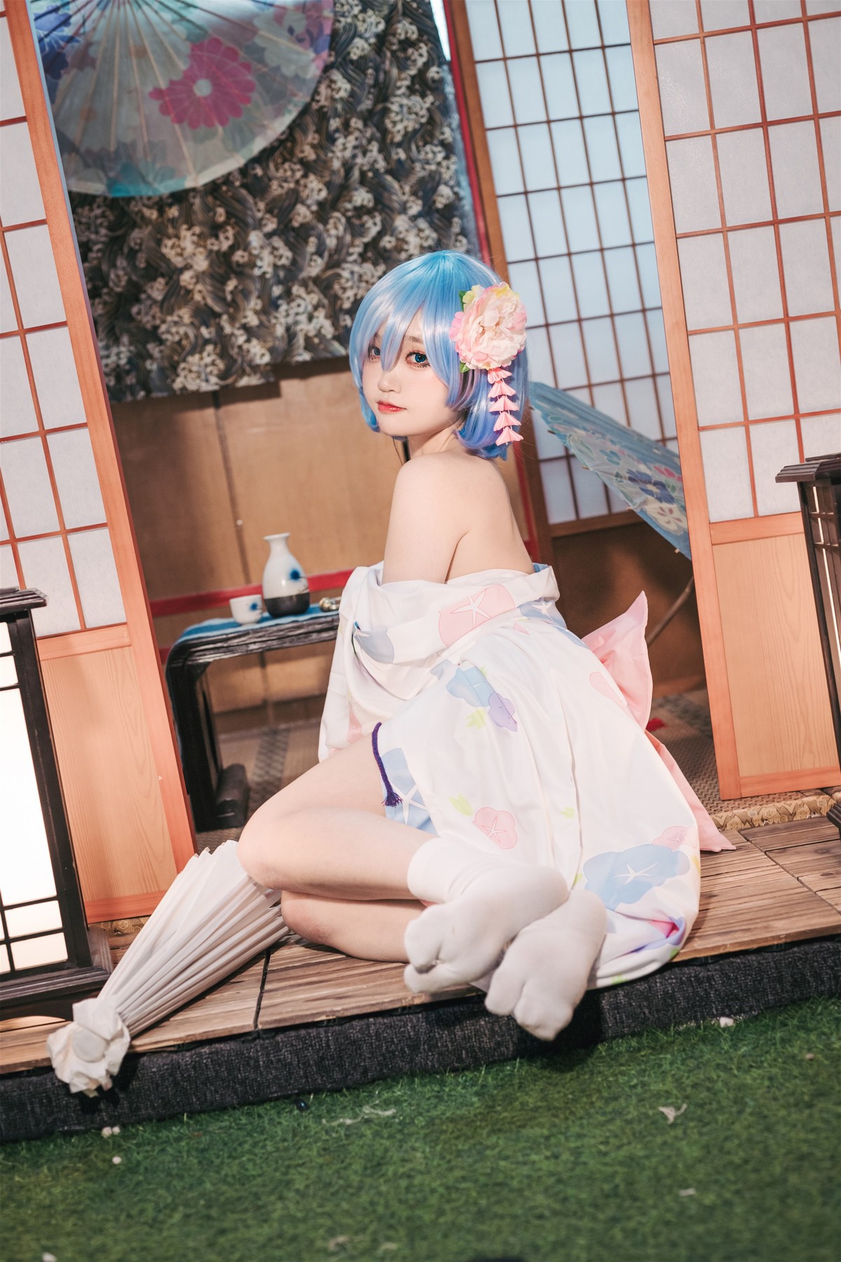 Cosplay神沢永莉蕾姆和风免费体验