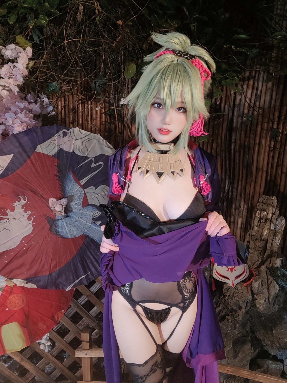 Cosplay七七娜娜子久岐忍同人首发资源