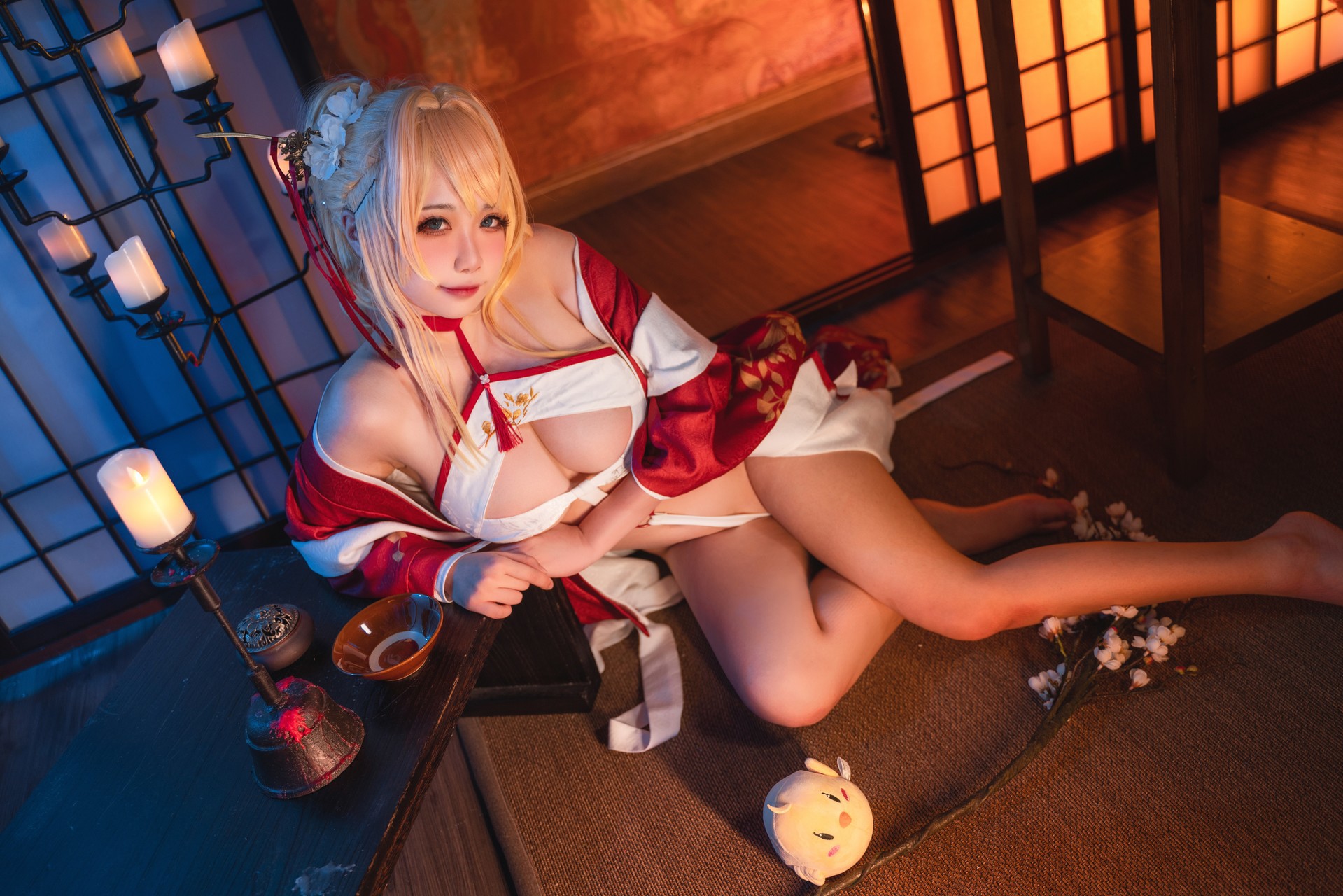 Cosplay贞子蜜桃碧蓝航线新春光荣精品合集